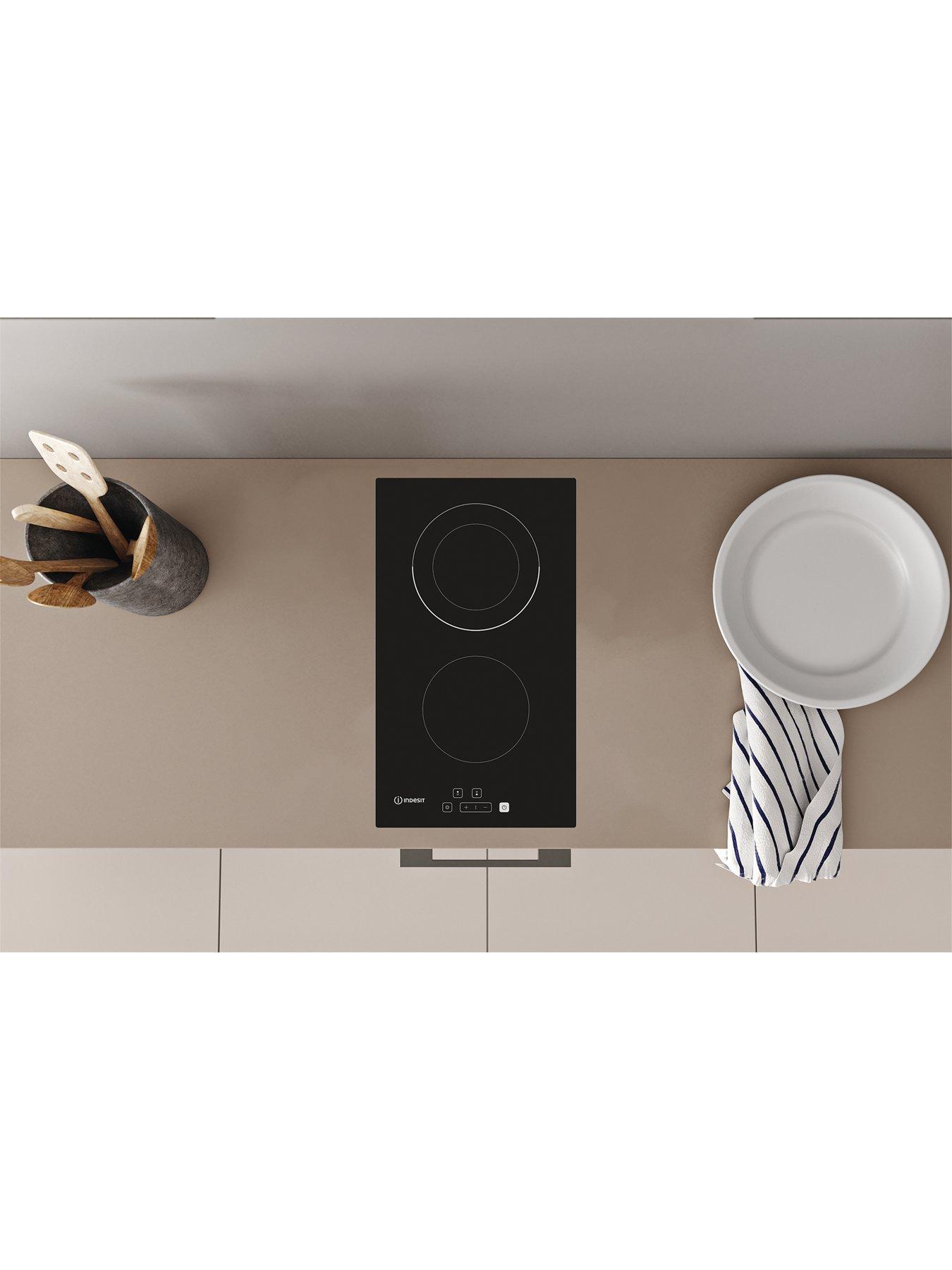 Image 2 of 5 of Indesit IRD2030B 30cm Domino Ceramic Hob - Black