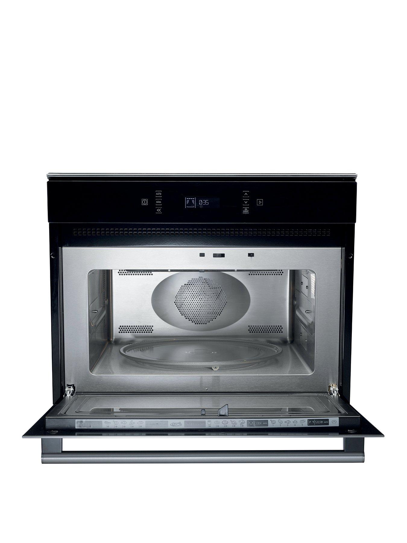 Product photograph of Hotpoint Class 6 Mp676ixh Built-in Microwave - Stainless Steel - Microwave Only from very.co.uk