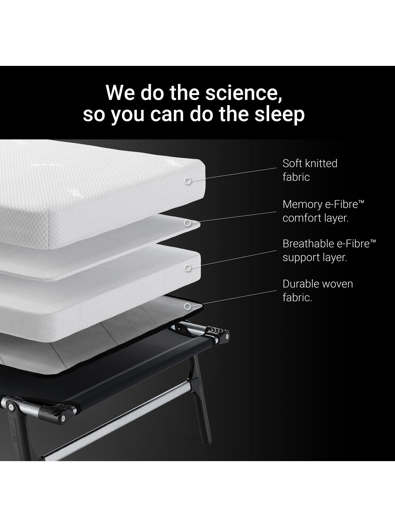 Image 6 of 7 of Jaybe Rm80 Rollaway Folding Bed With Memory Mattress, Single