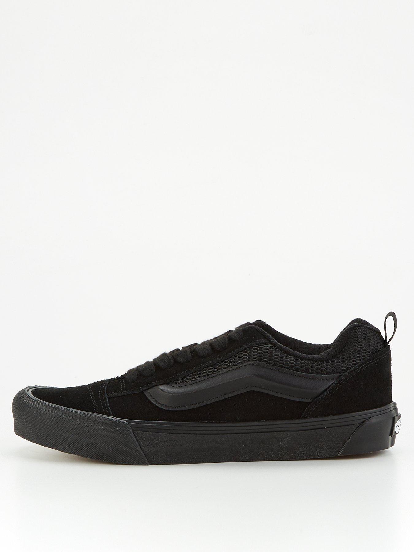 Vans Men's Knu Skool Trainers Black Very