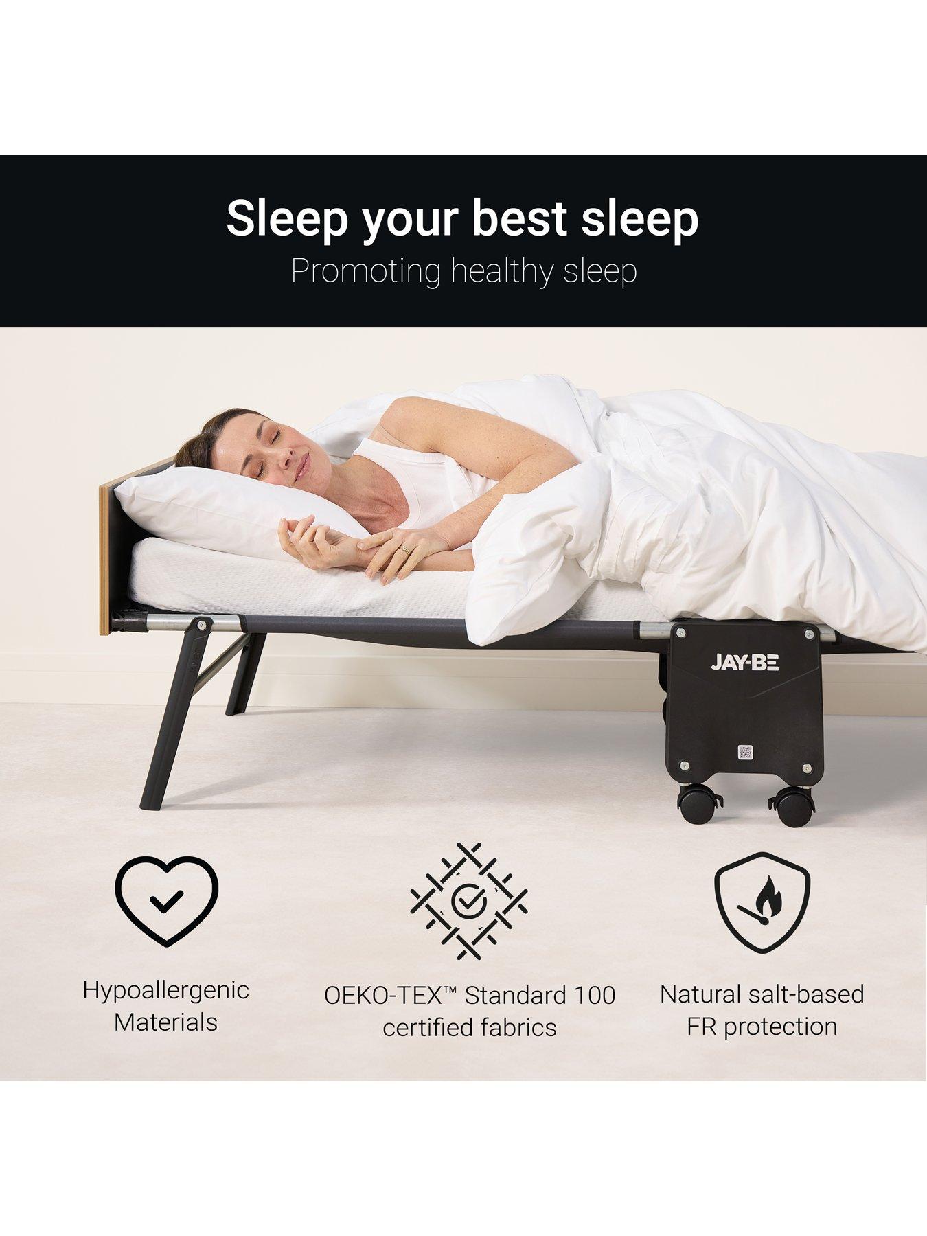 Image 4 of 7 of Jaybe Gp80 Grand Folding Bed With E-pocket Tufted Mattress, Single