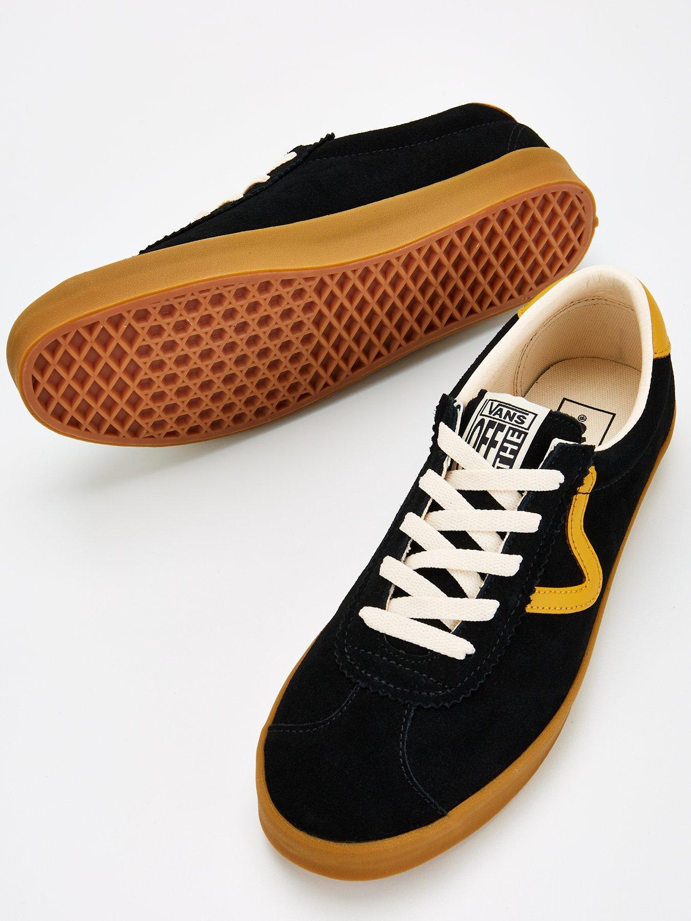 Vans low tops mens yellow hotsell