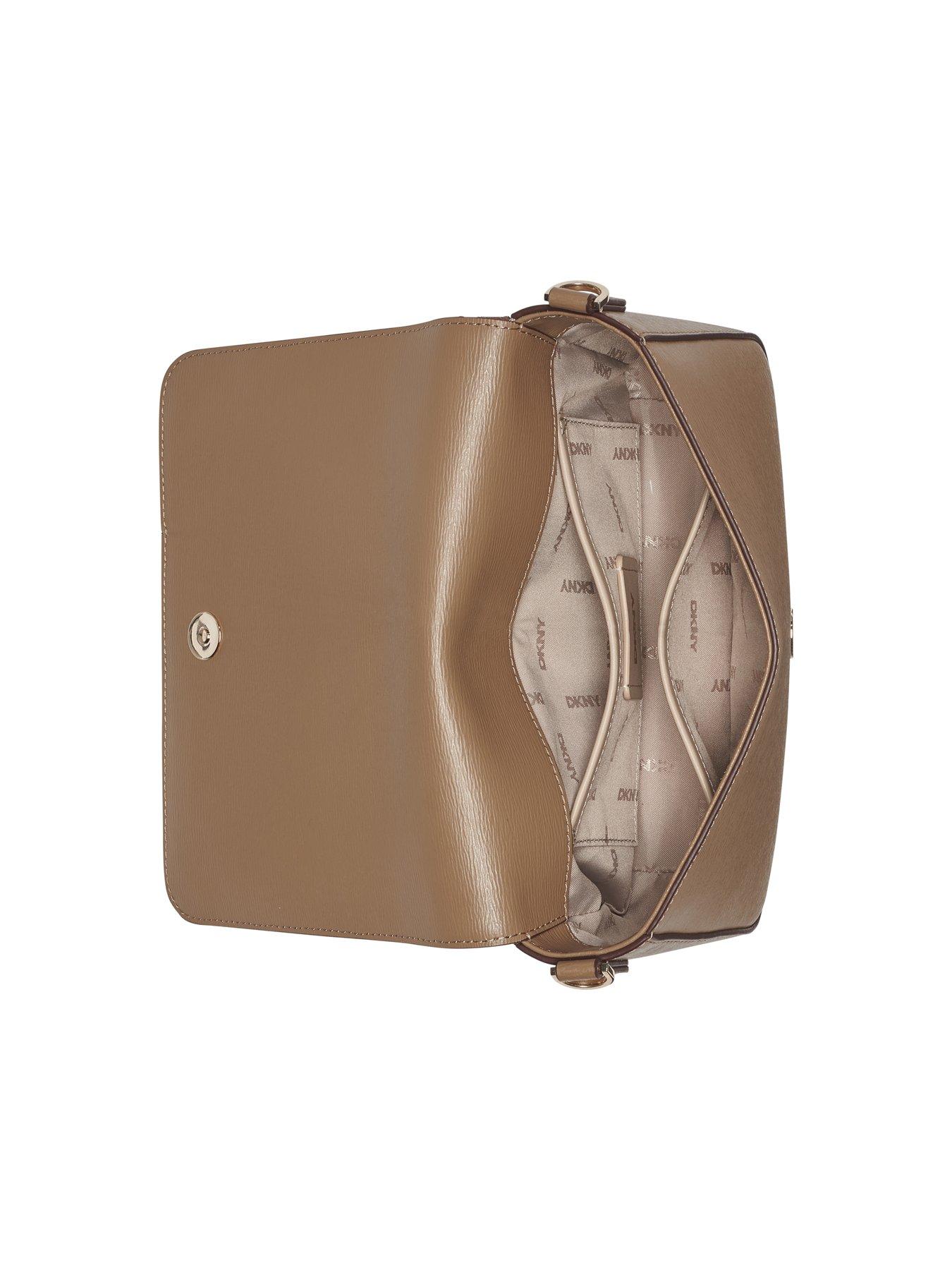 DKNY Bryant Ave Md Flap Crossbody Bag Chino Very