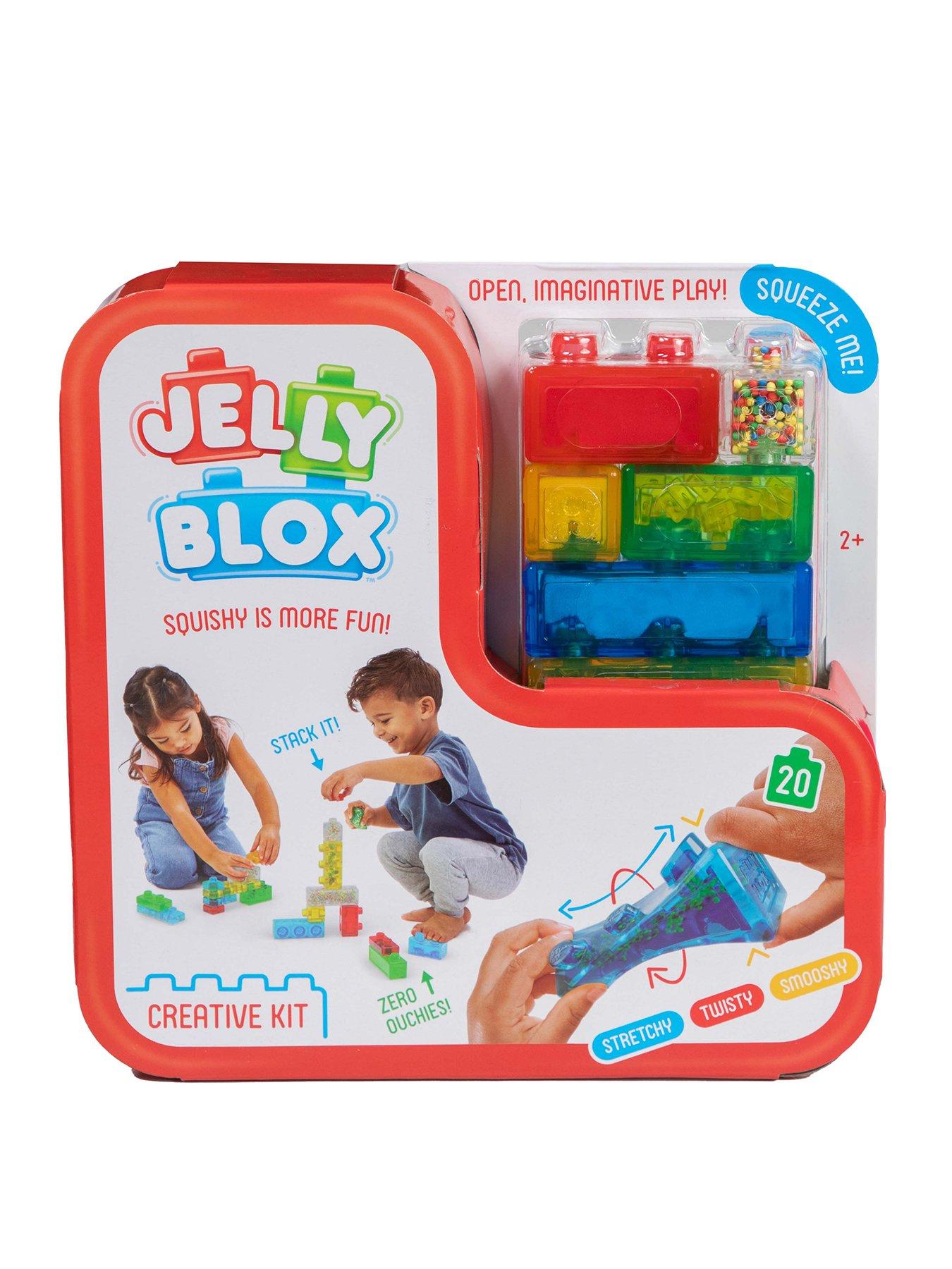 Jelly Blox Creative Kit - 20 Soft Building Blocks