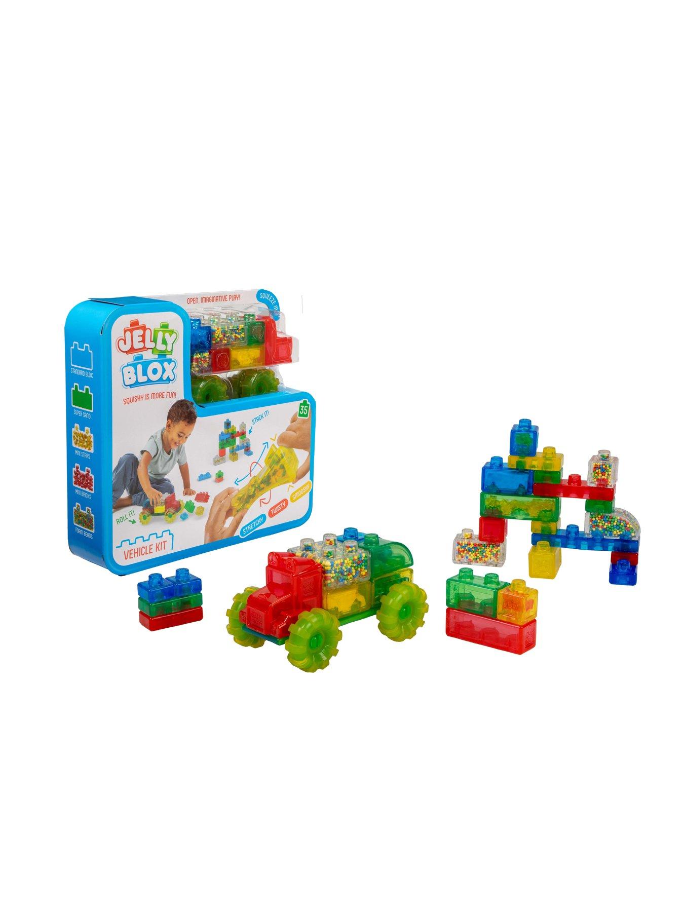 Image 2 of 8 of Jelly Blox Vehicle Kit - 35 Piece Truck Set