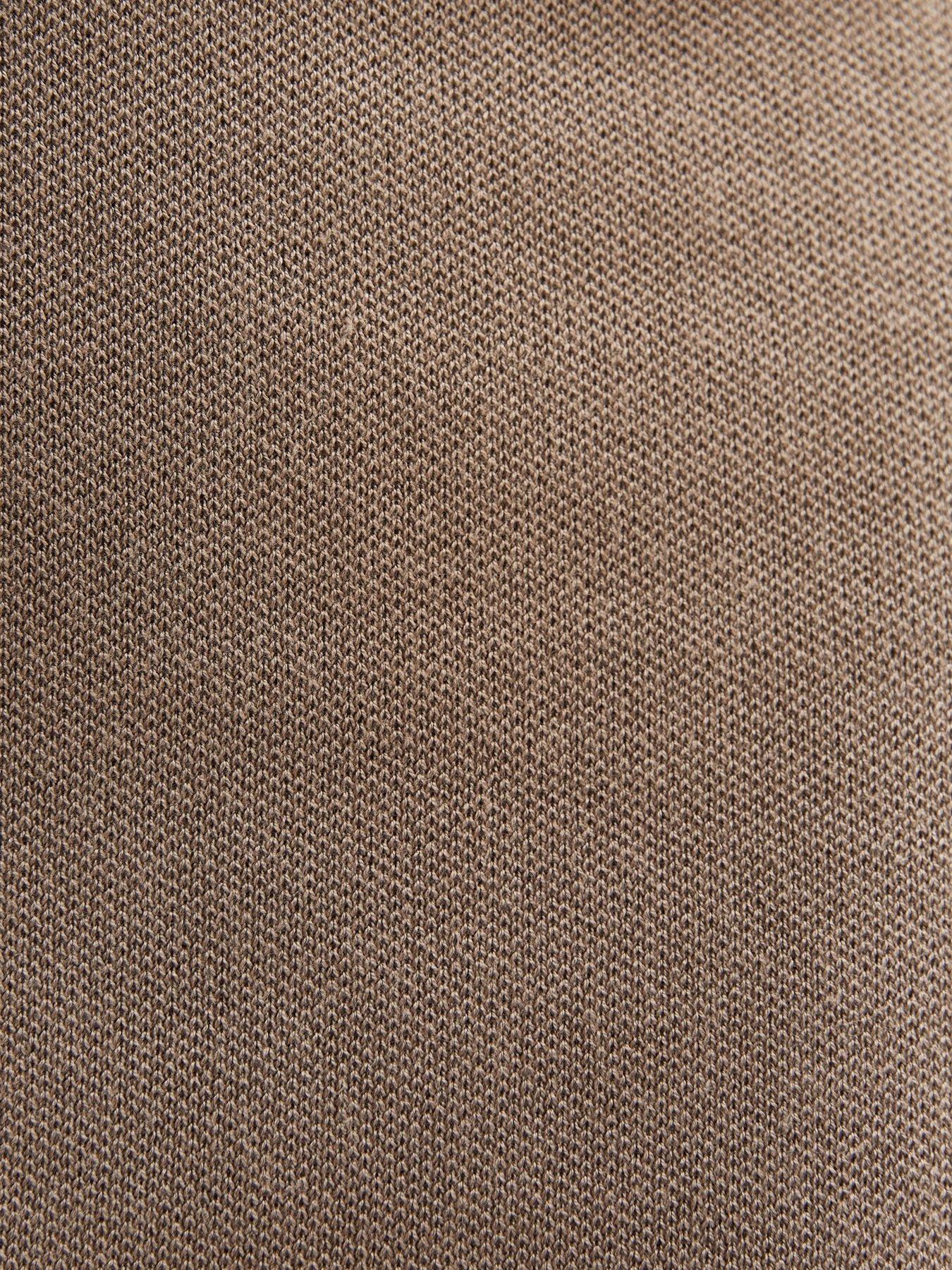 Image 5 of 5 of New Look Mink Compact Knit High Neck Jumper - Brown