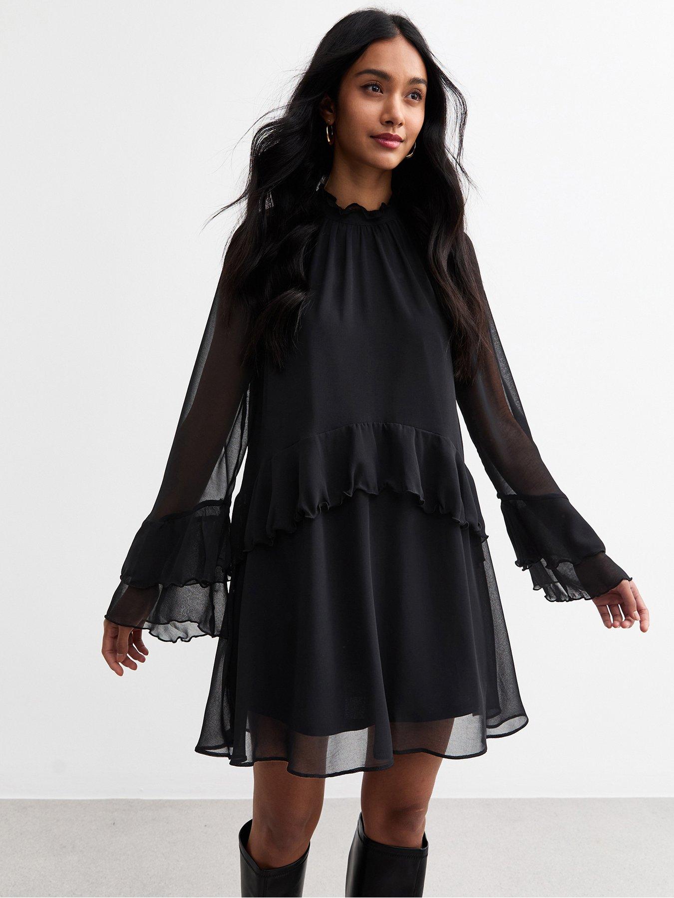 New look chiffon dress best sale