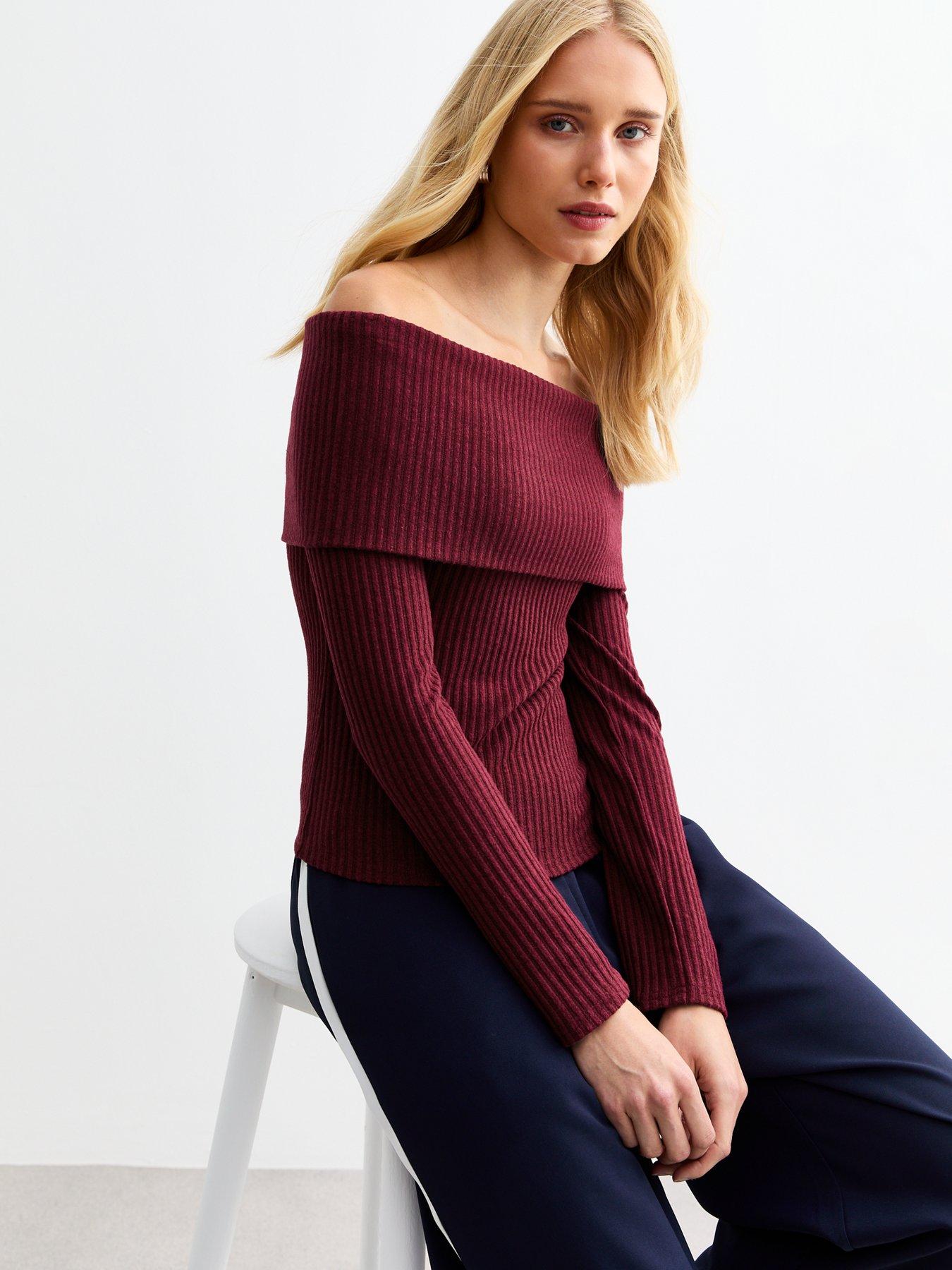 Off the shoulder jumper new look hotsell