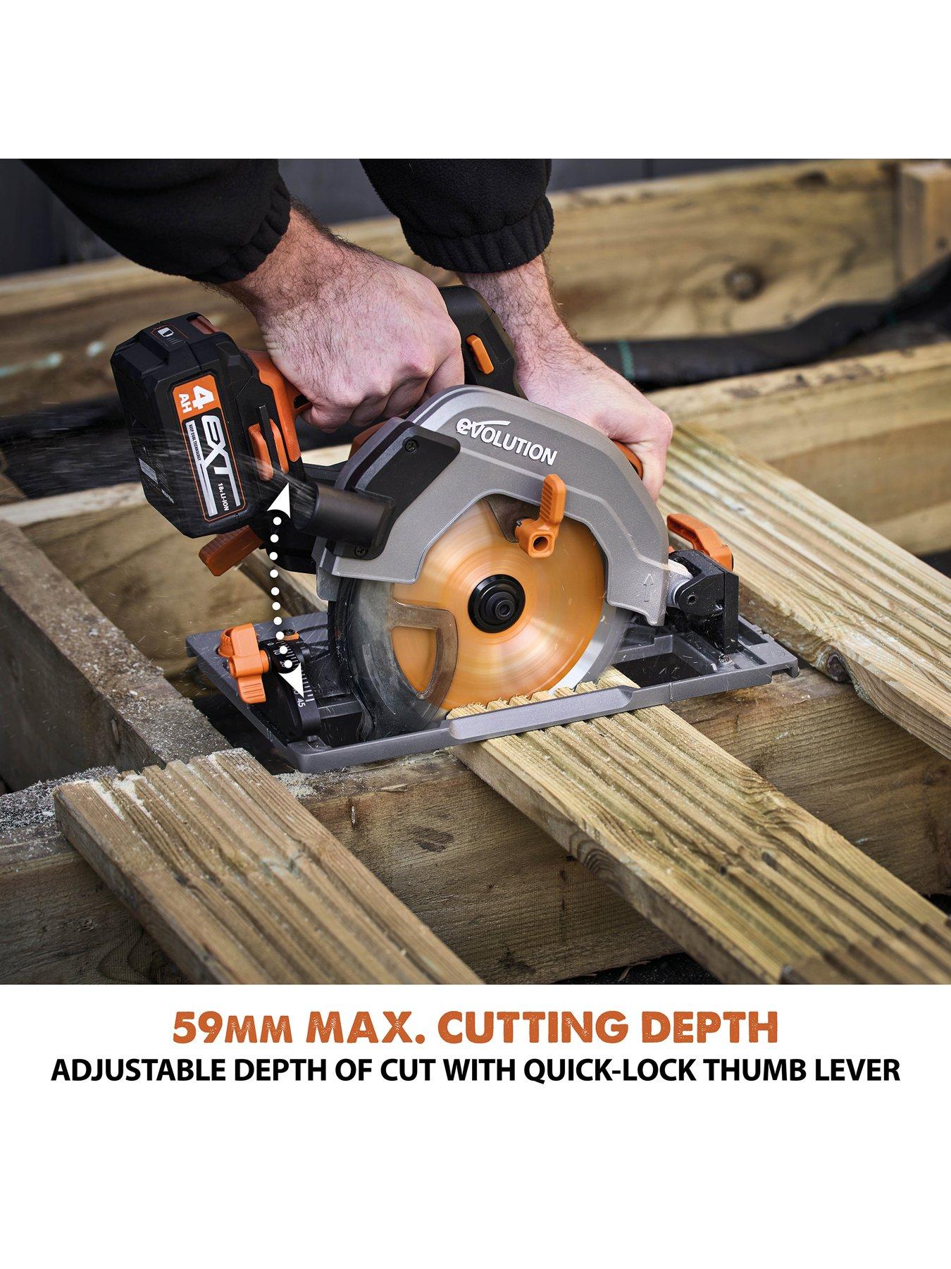 Evolution circular saw with track sale