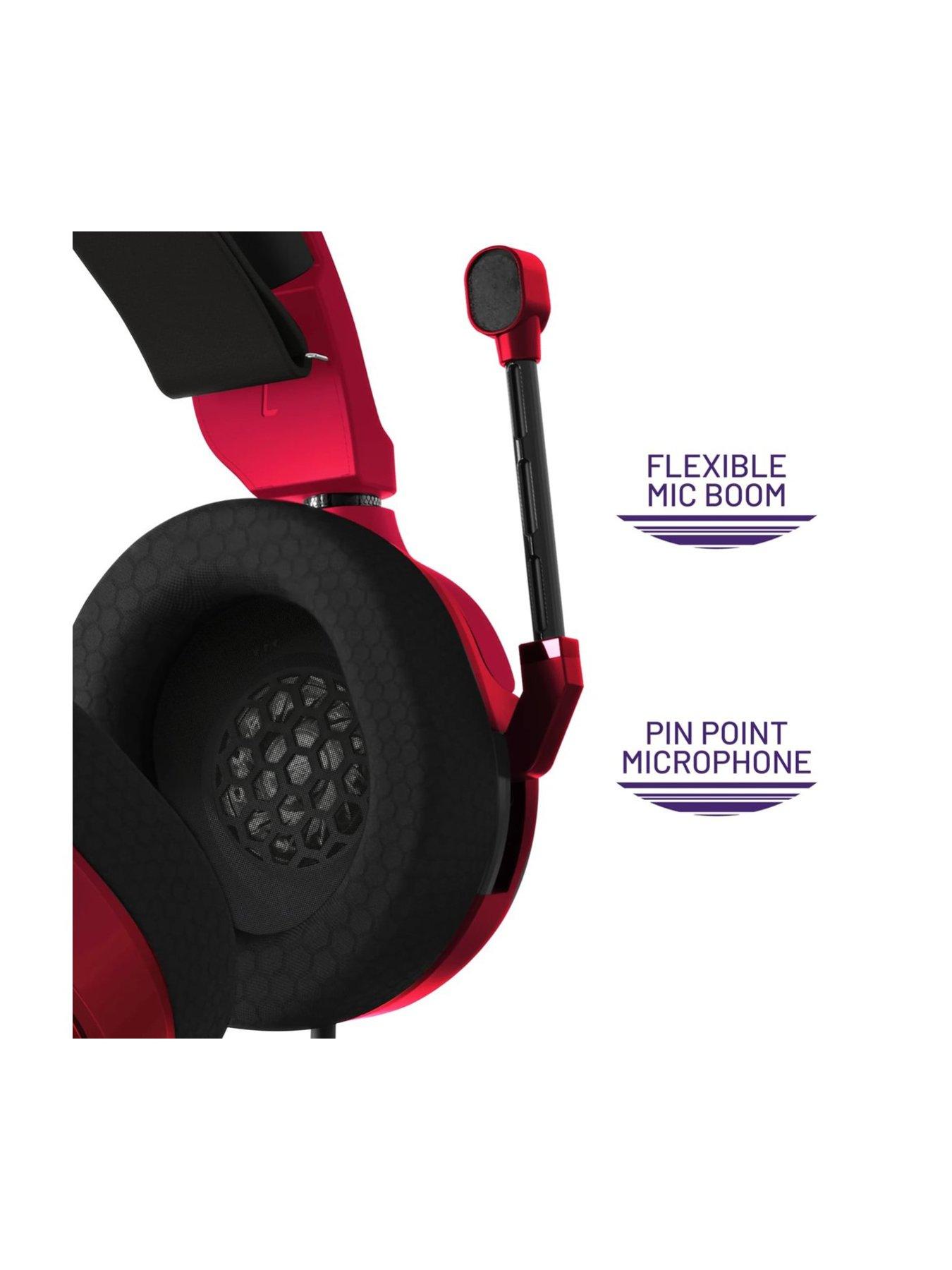 Image 5 of 7 of Stealth ECLIPSE Premium Gaming Headset for XBOX, PS4/PS5, Switch, PC - Red