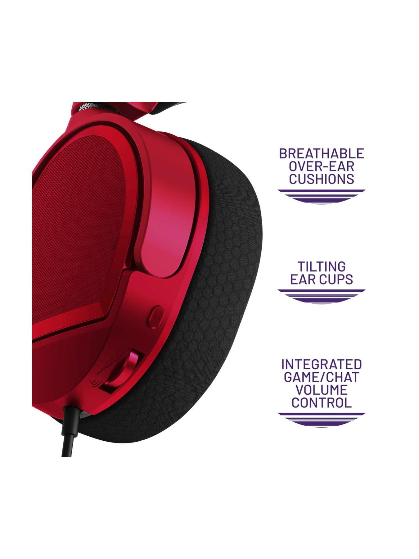 Image 6 of 7 of Stealth ECLIPSE Premium Gaming Headset for XBOX, PS4/PS5, Switch, PC - Red