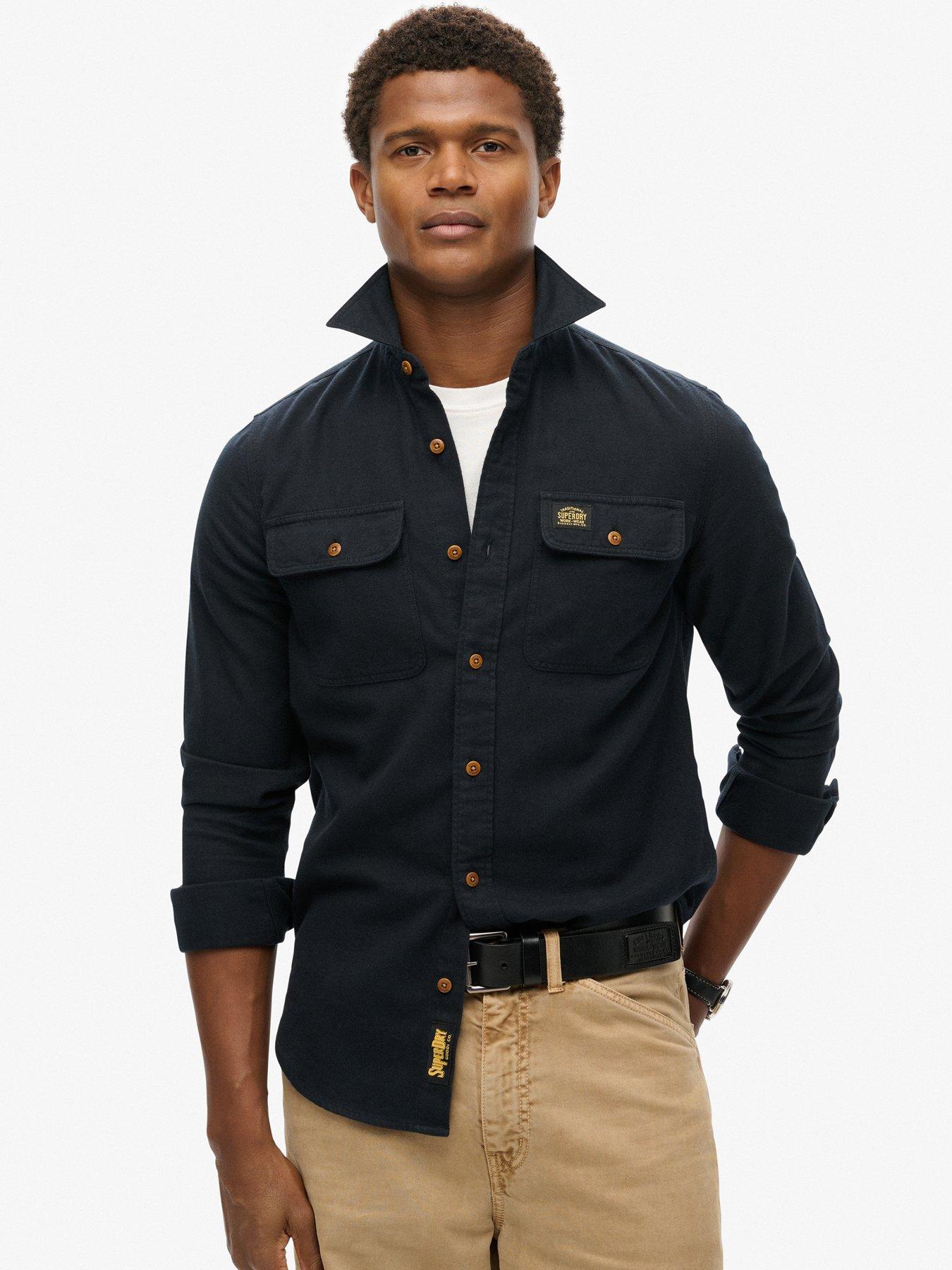 undefined Trailsman Relaxed Fit Flannel Shirt - Black