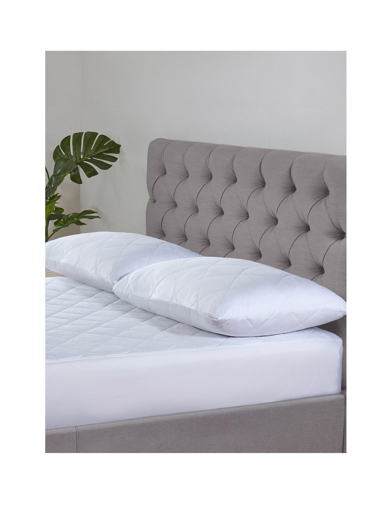 Image 1 of 4 of The Very Collection Luxury Cotton Anti Allergy Mattress Protector - Ks