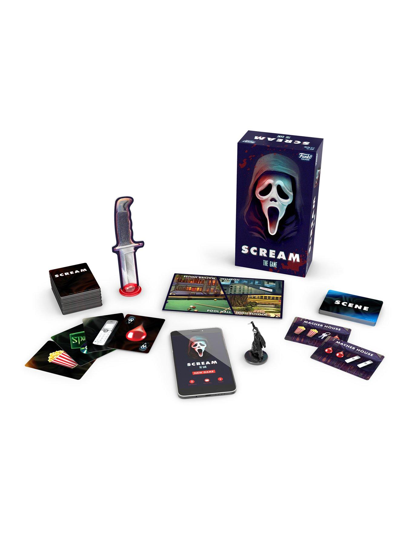 Image 2 of 7 of <p>Funko Scream The Game - Thrilling Mystery Horror Board Game with Interactive iOS/Android App</p>