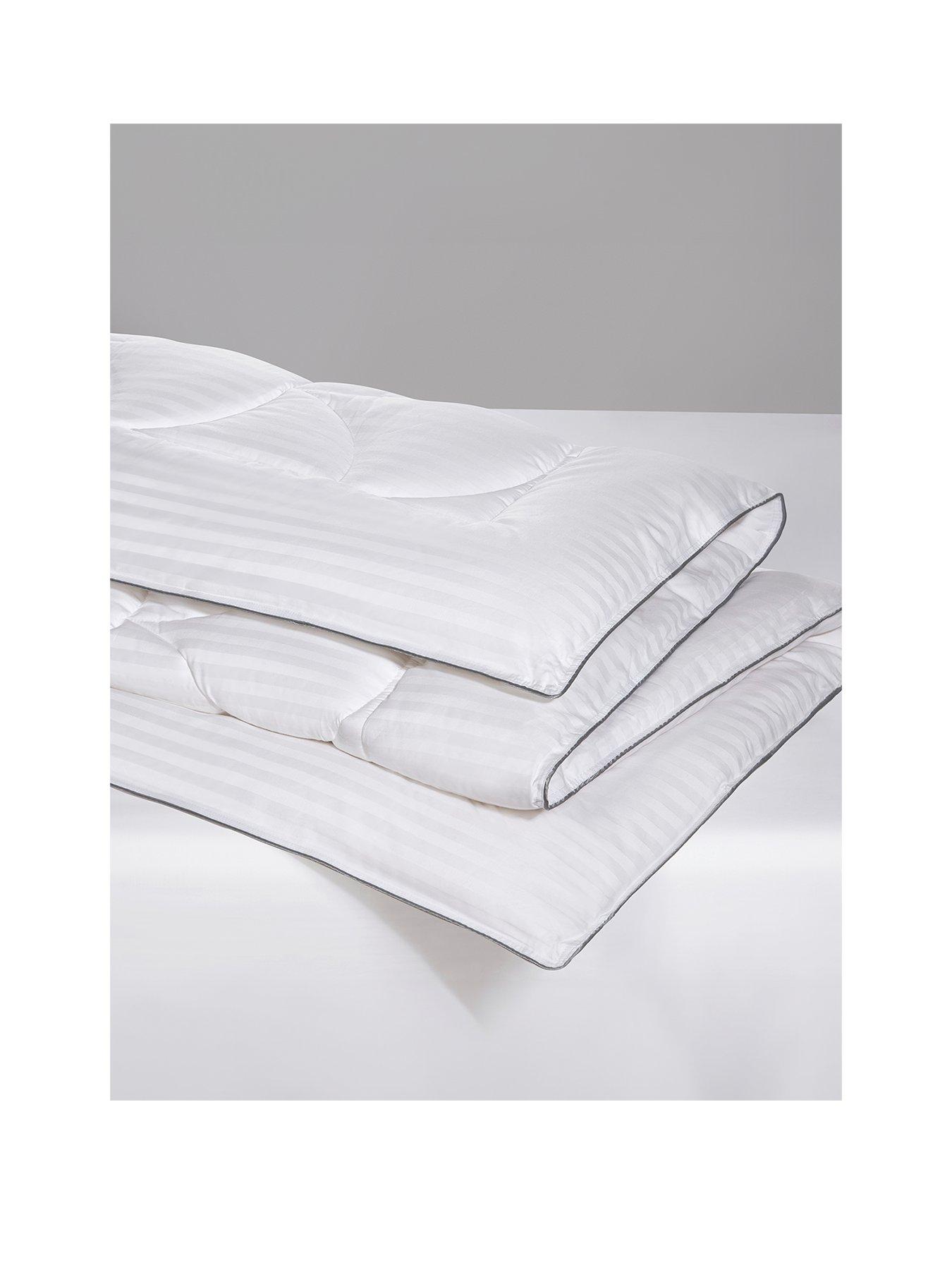 Product photograph of Very Home Ultimate Luxury Australian Wool 10 5 Tog Duvet - White from very.co.uk