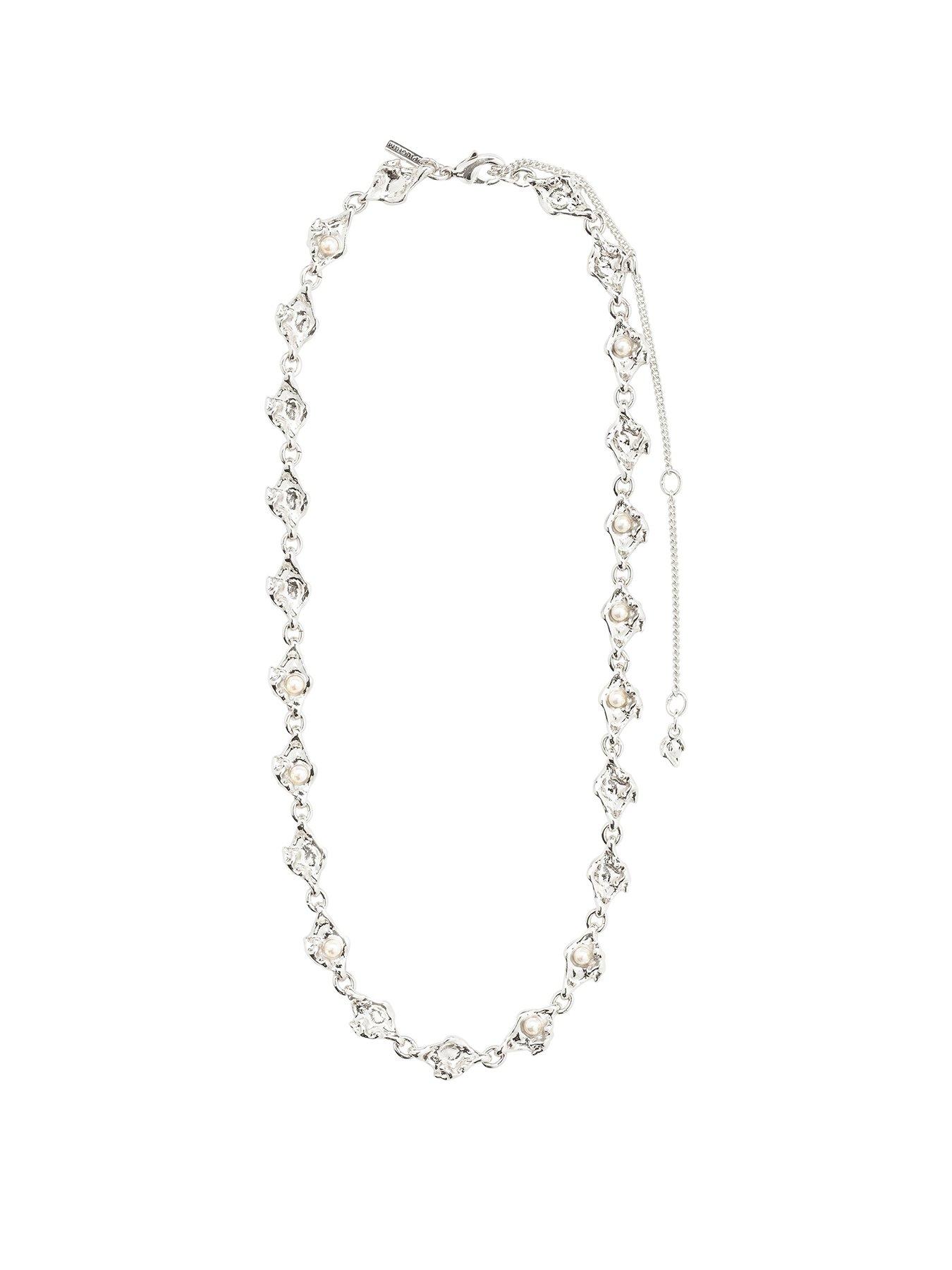 undefined INAYA necklace silver-plated