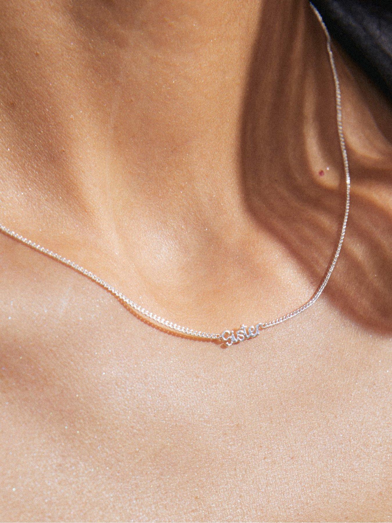 Image 3 of 4 of Pilgrim SISTER&nbsp;necklace silver-plated