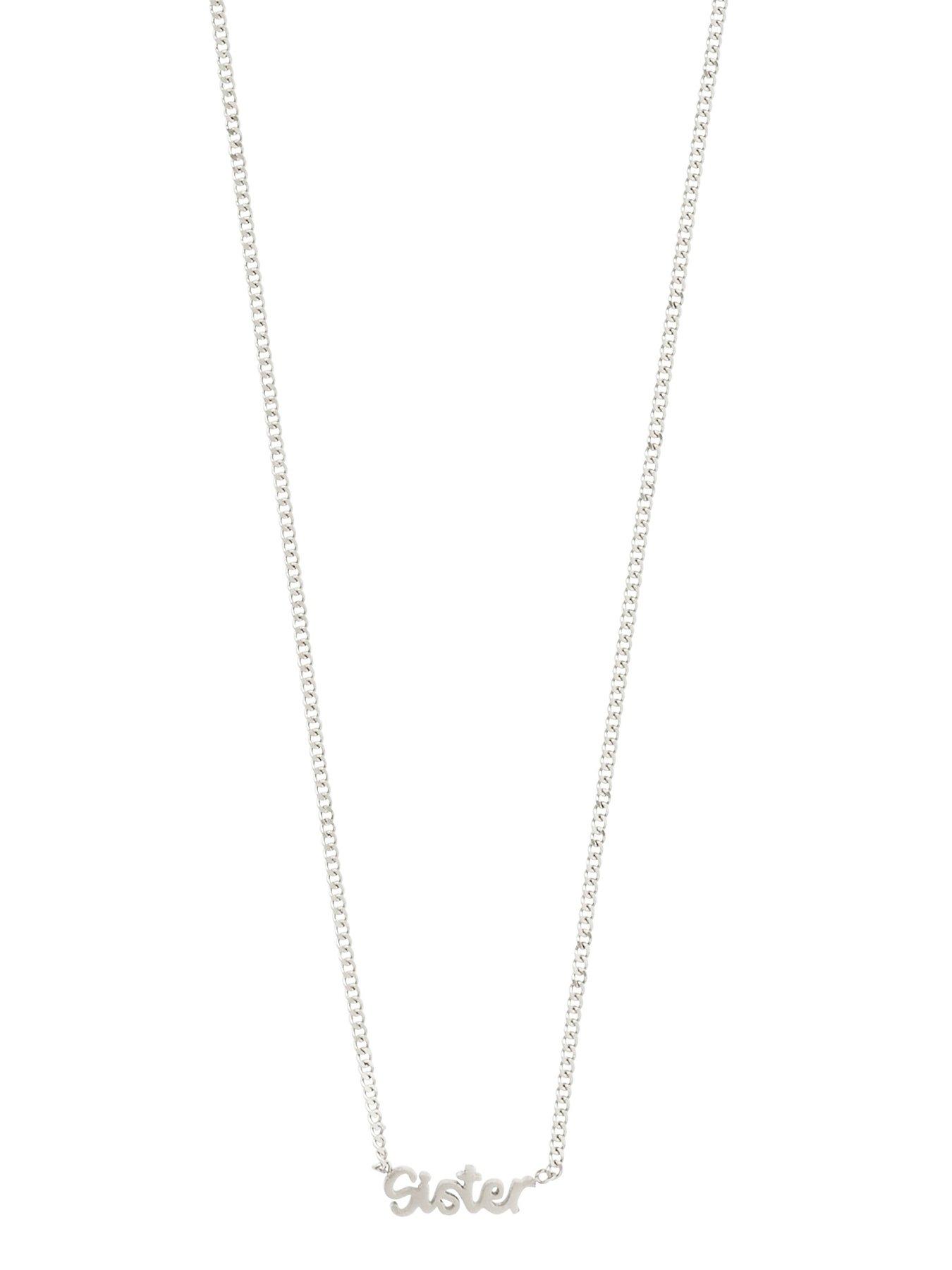 Image 4 of 4 of Pilgrim SISTER&nbsp;necklace silver-plated