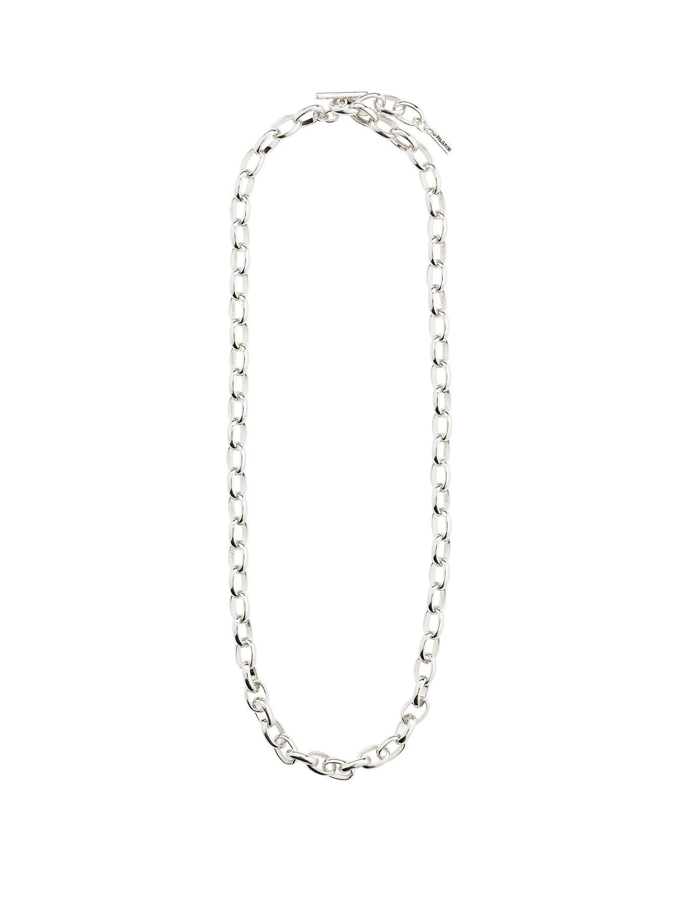 undefined CHARM necklace silver-plated