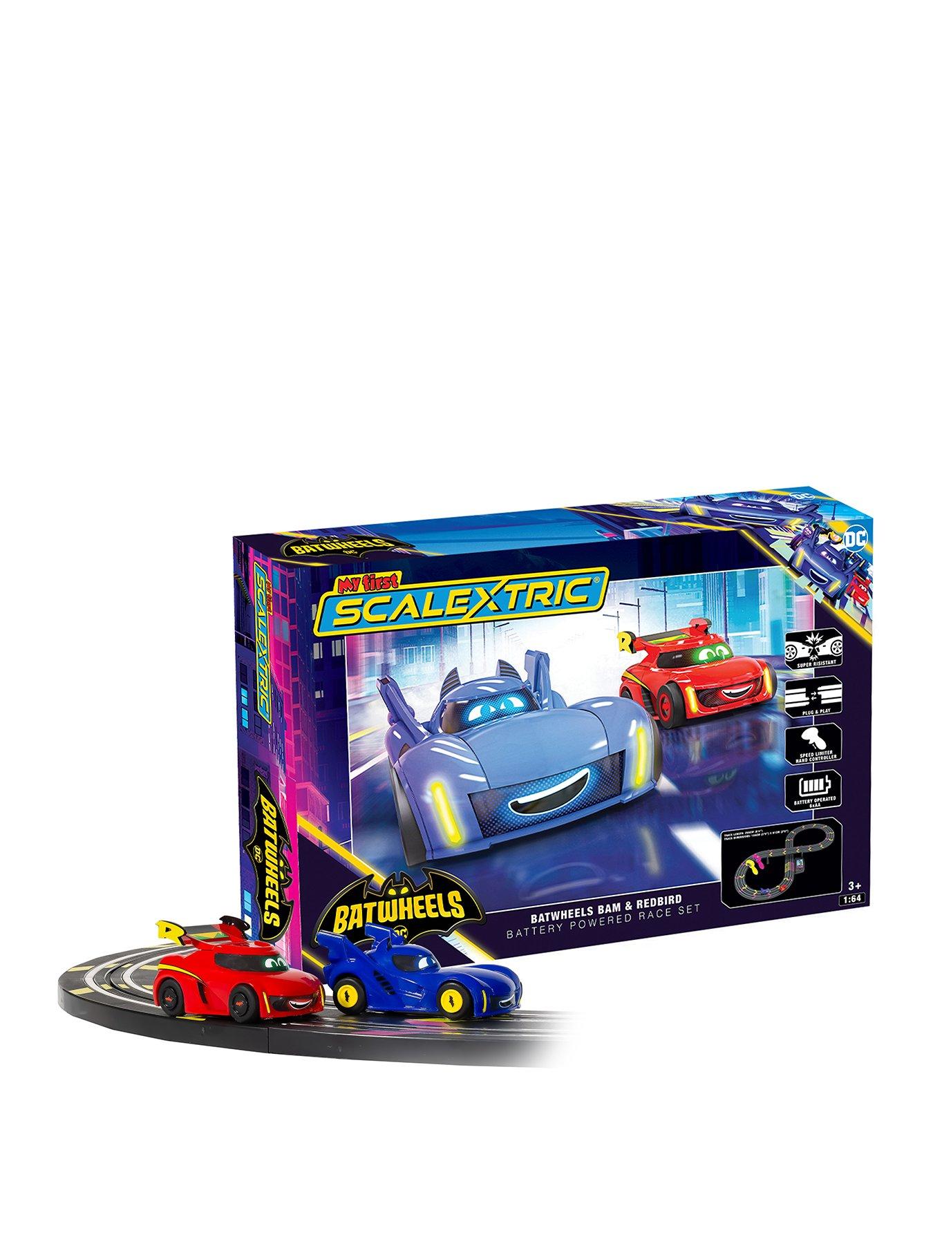 Scalextric My First Scalextric Batwheels Batman vs Robin Battery Powered Race Set