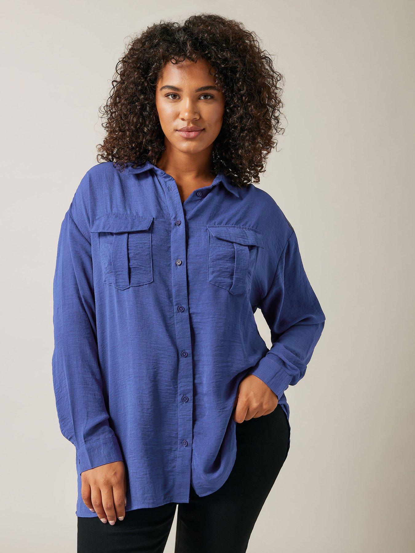 undefined Utility Shirt - Blue