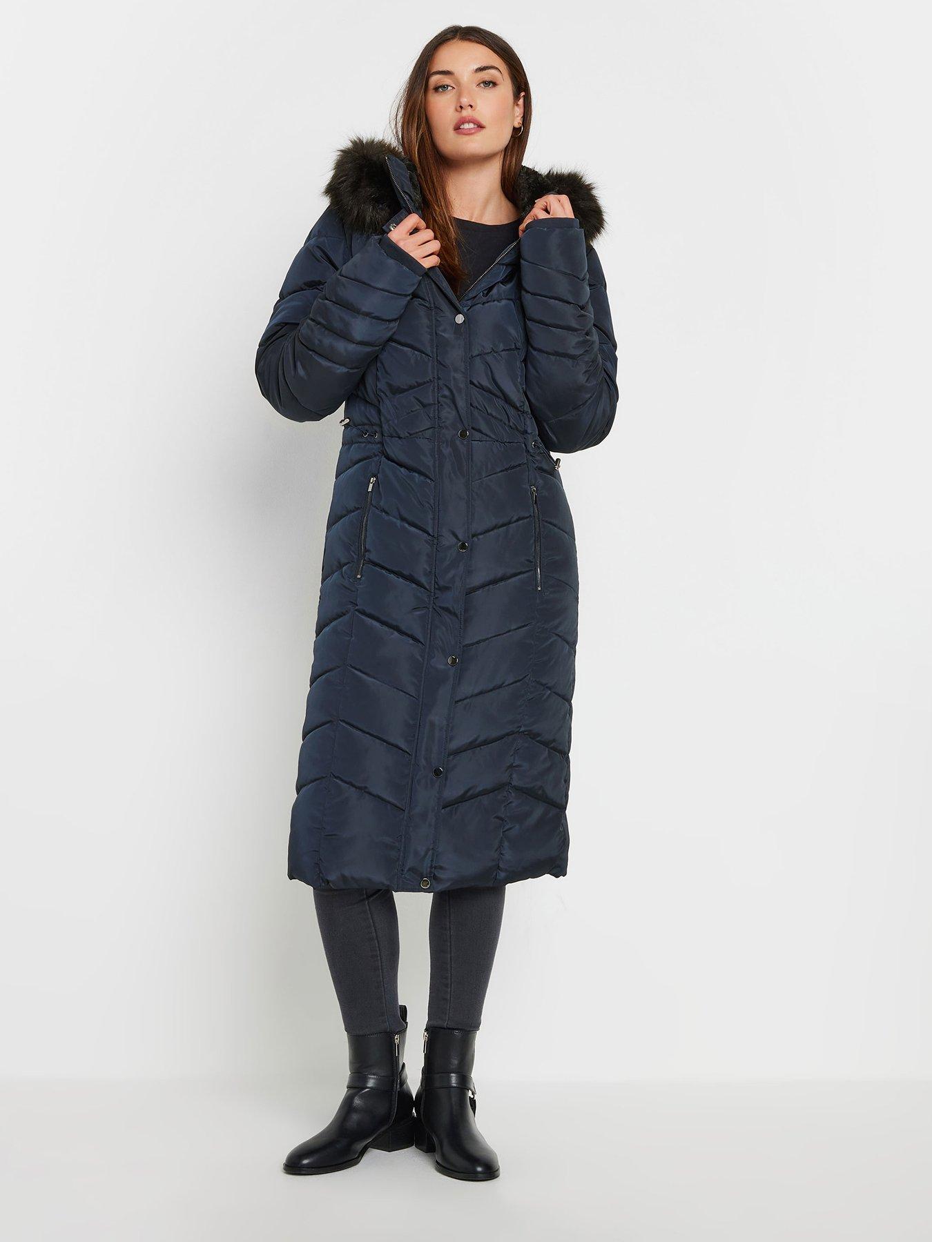 Tall padded coat on sale