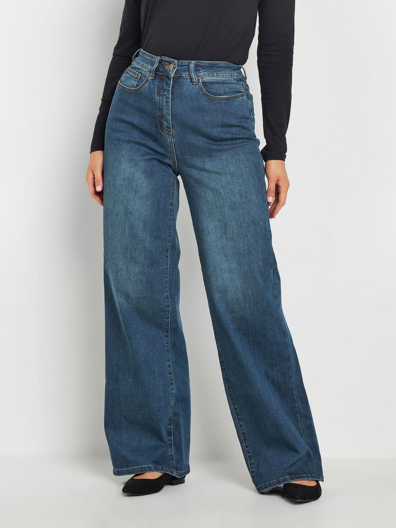 Long tall sally wide leg jeans best sale