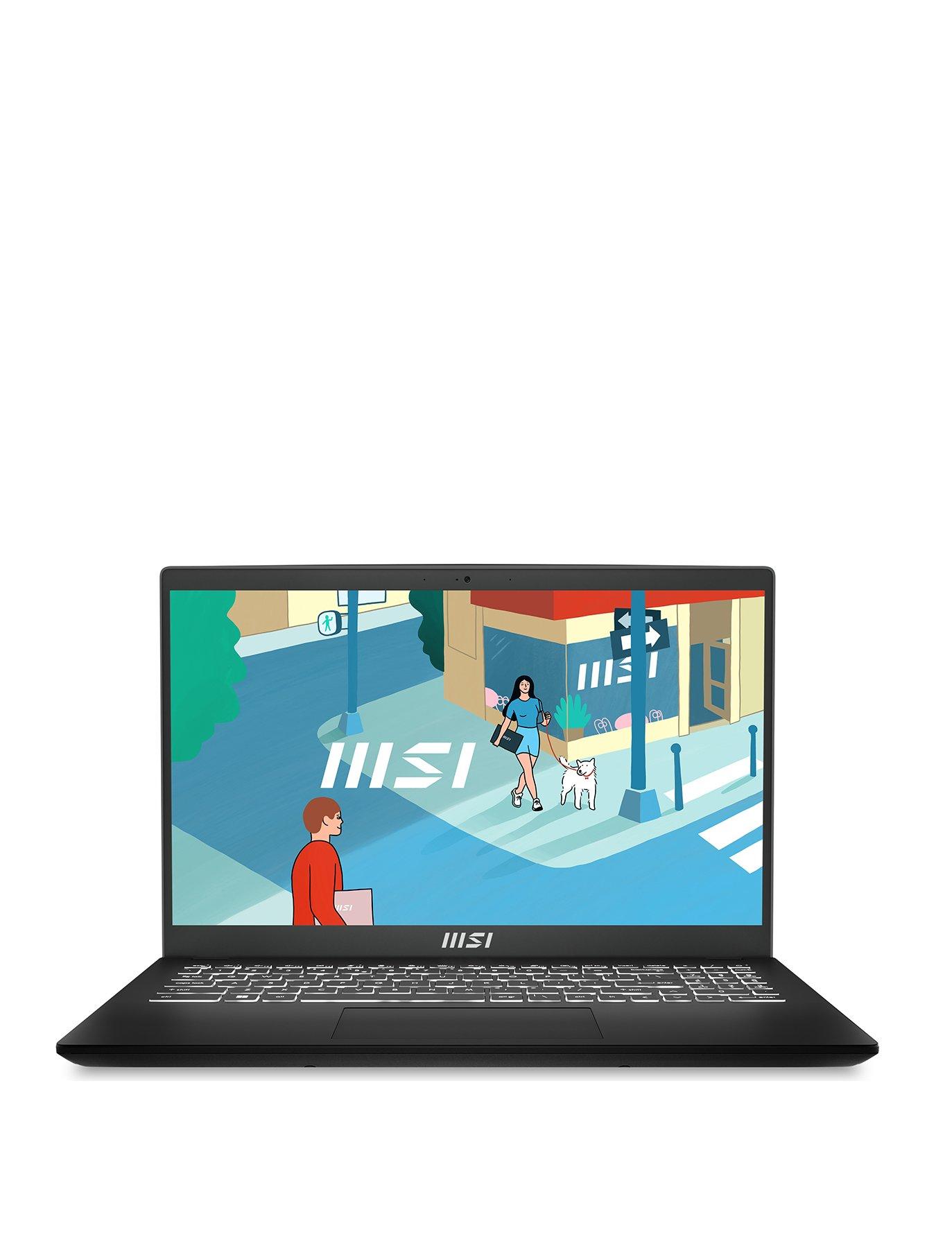 undefined Modern 15 H B13M Laptop - 15.6in FHD, Raptor Lake Core i5, Iris Xe Graphics, 16GB RAM, 512GB SSD - Classic Black