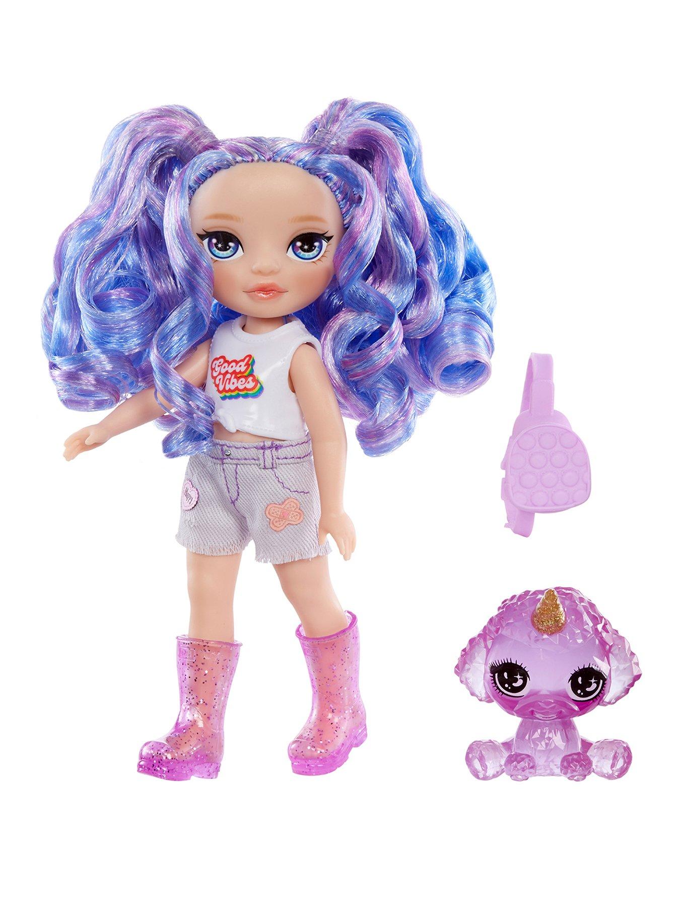 Image 1 of 8 of Rainbow High Littles Dolls-Amethyst (Purple)