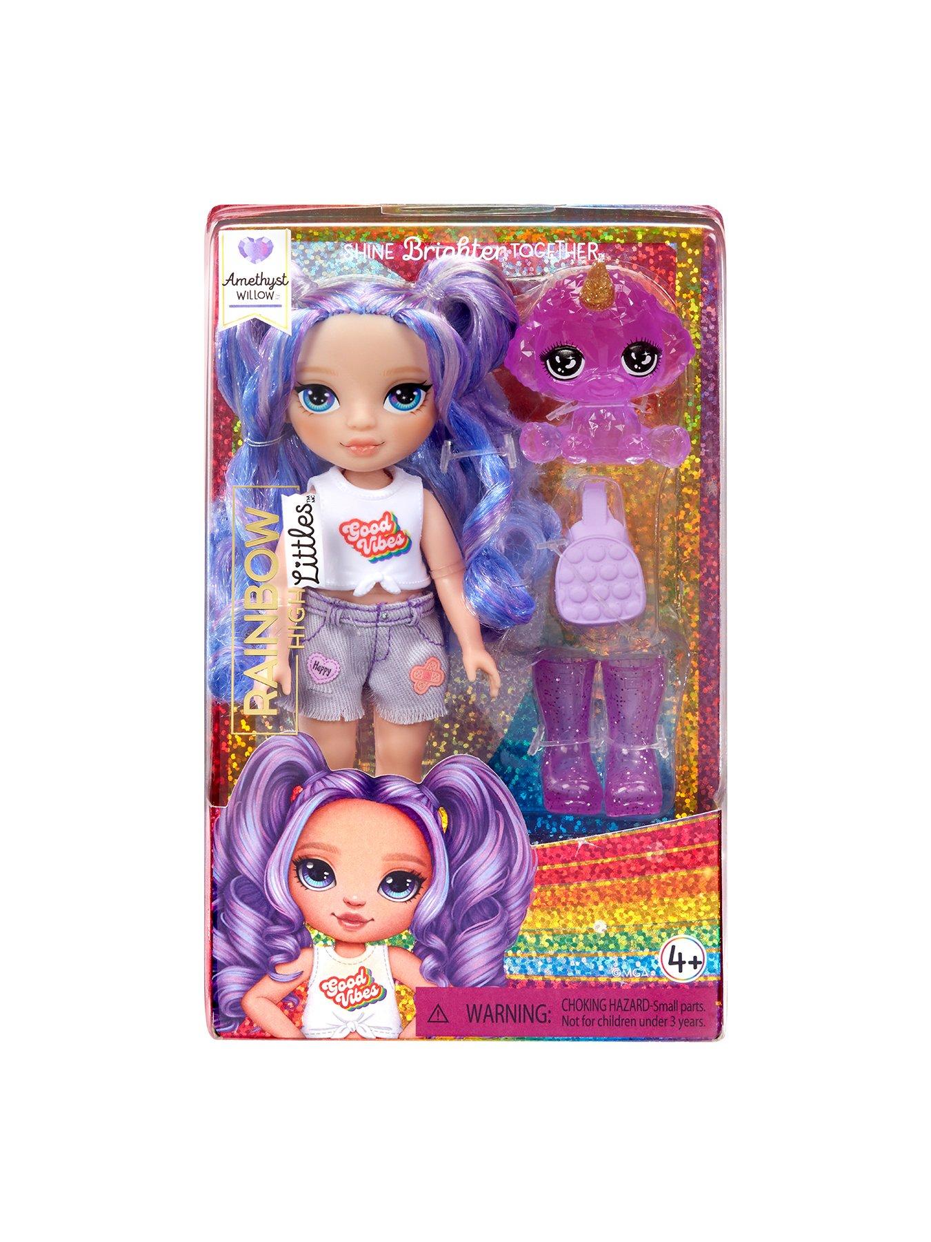 Image 6 of 8 of Rainbow High Littles Dolls-Amethyst (Purple)