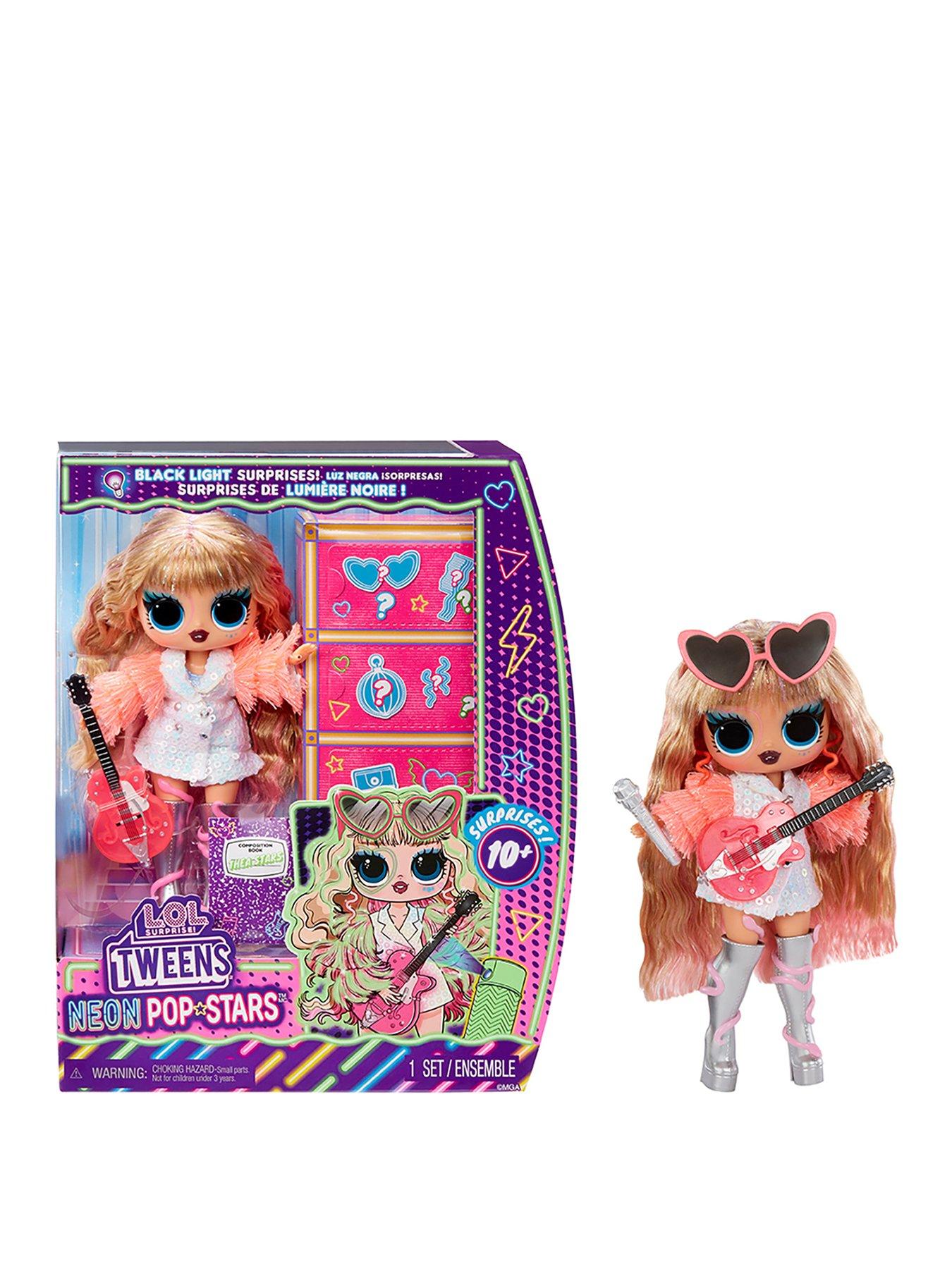 L.O.L Surprise L.O.L. Surprise Tweens Neon Pop Stars Kitty K Fashion Doll Very