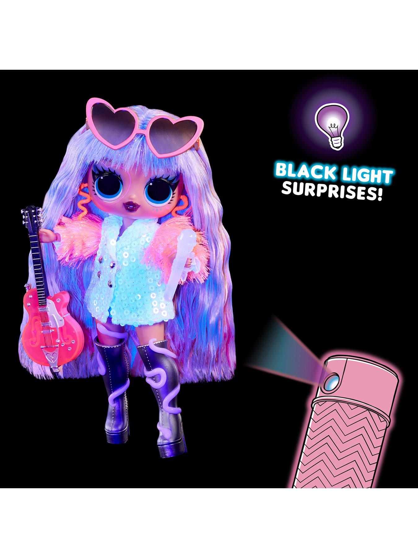 Doll Lol Neon Kitty Uk LOL Surprise Doll GLAM GLITTER NEON QT