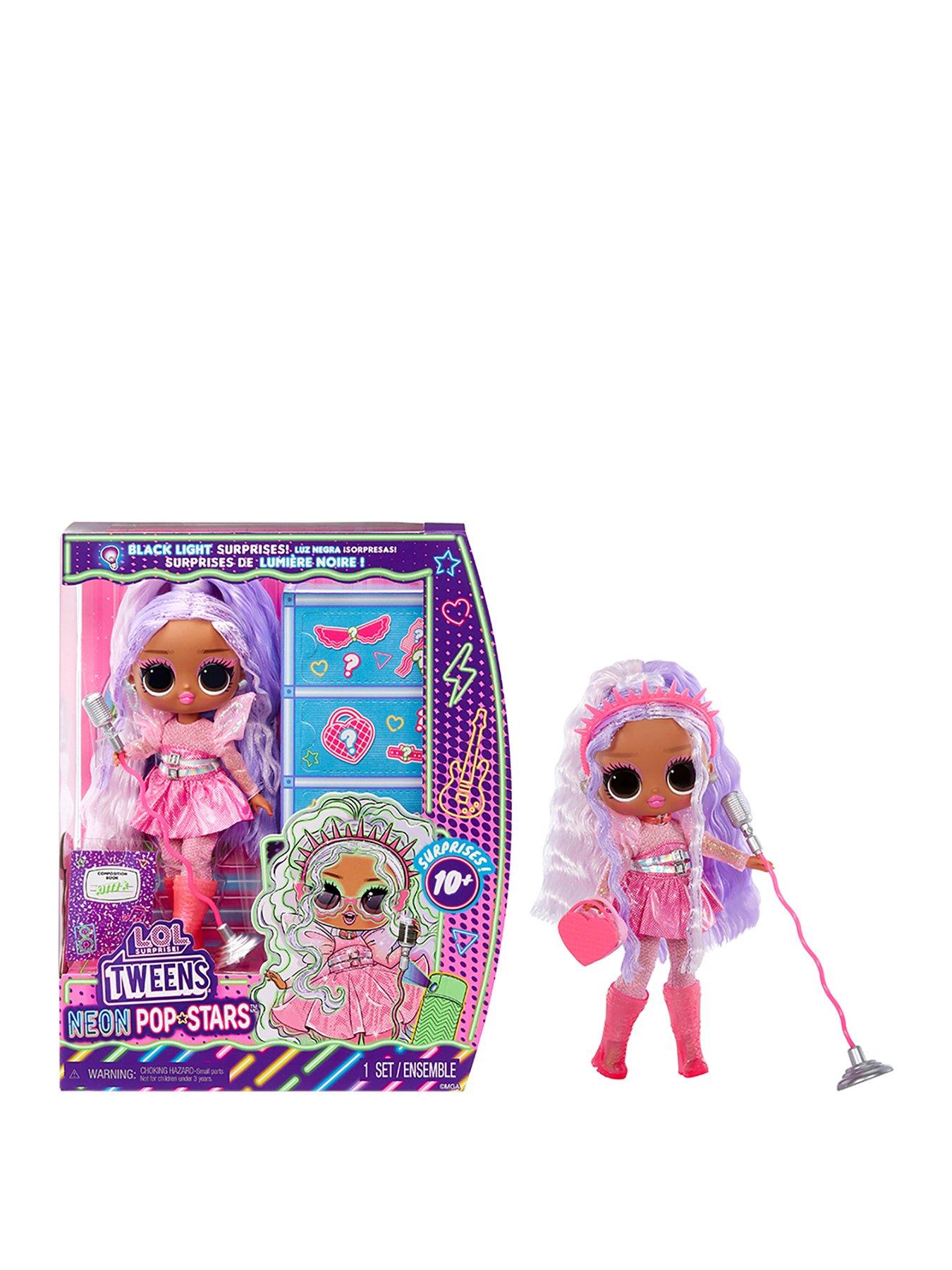 L.O.L Surprise L.O.L. Surprise Tweens Neon Pop Stars Kitty K Fashion Doll Very