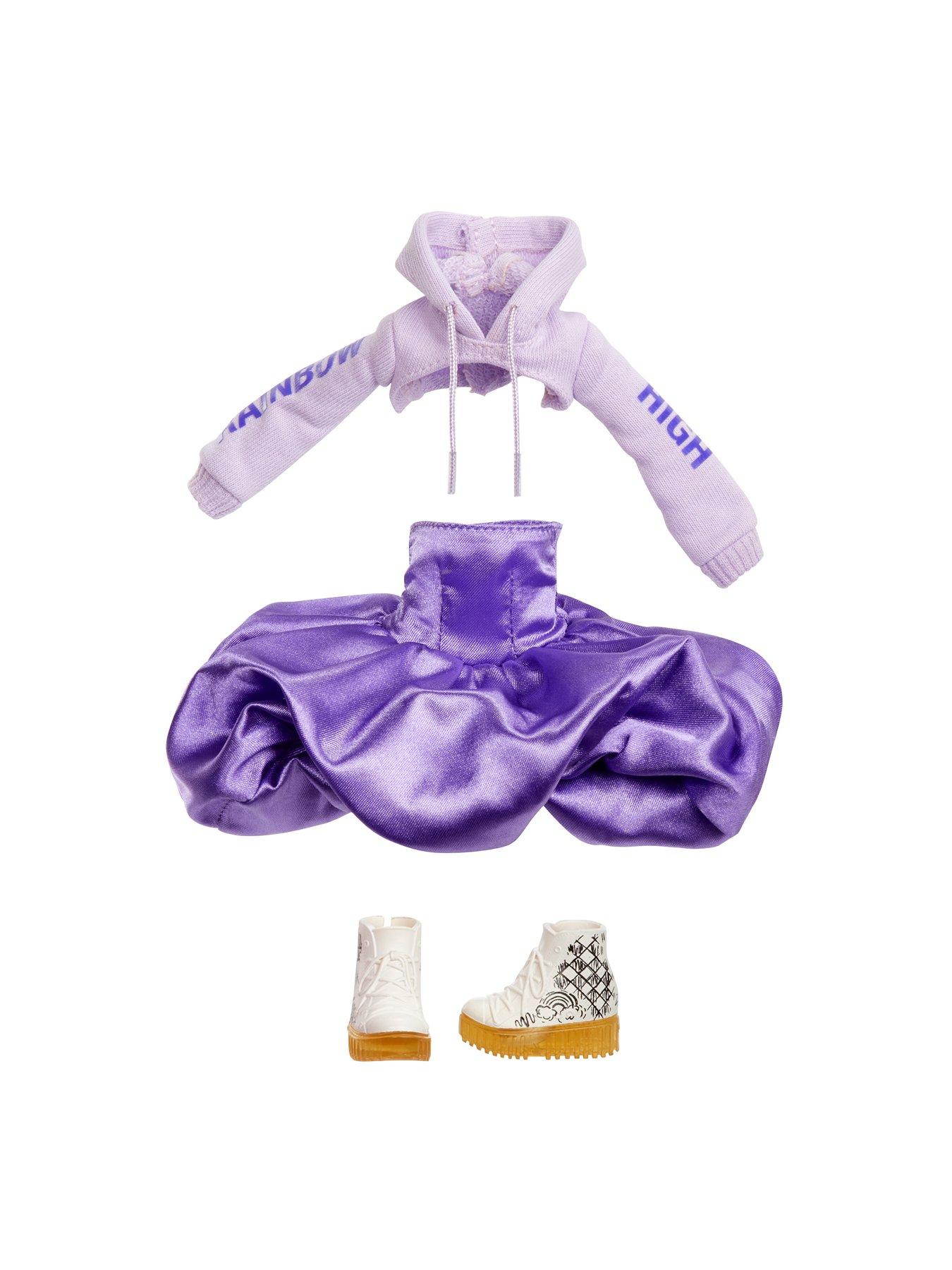 Image 6 of 6 of Rainbow High Sparkle &amp; Shine Fashion Doll- Viola (Purple)
