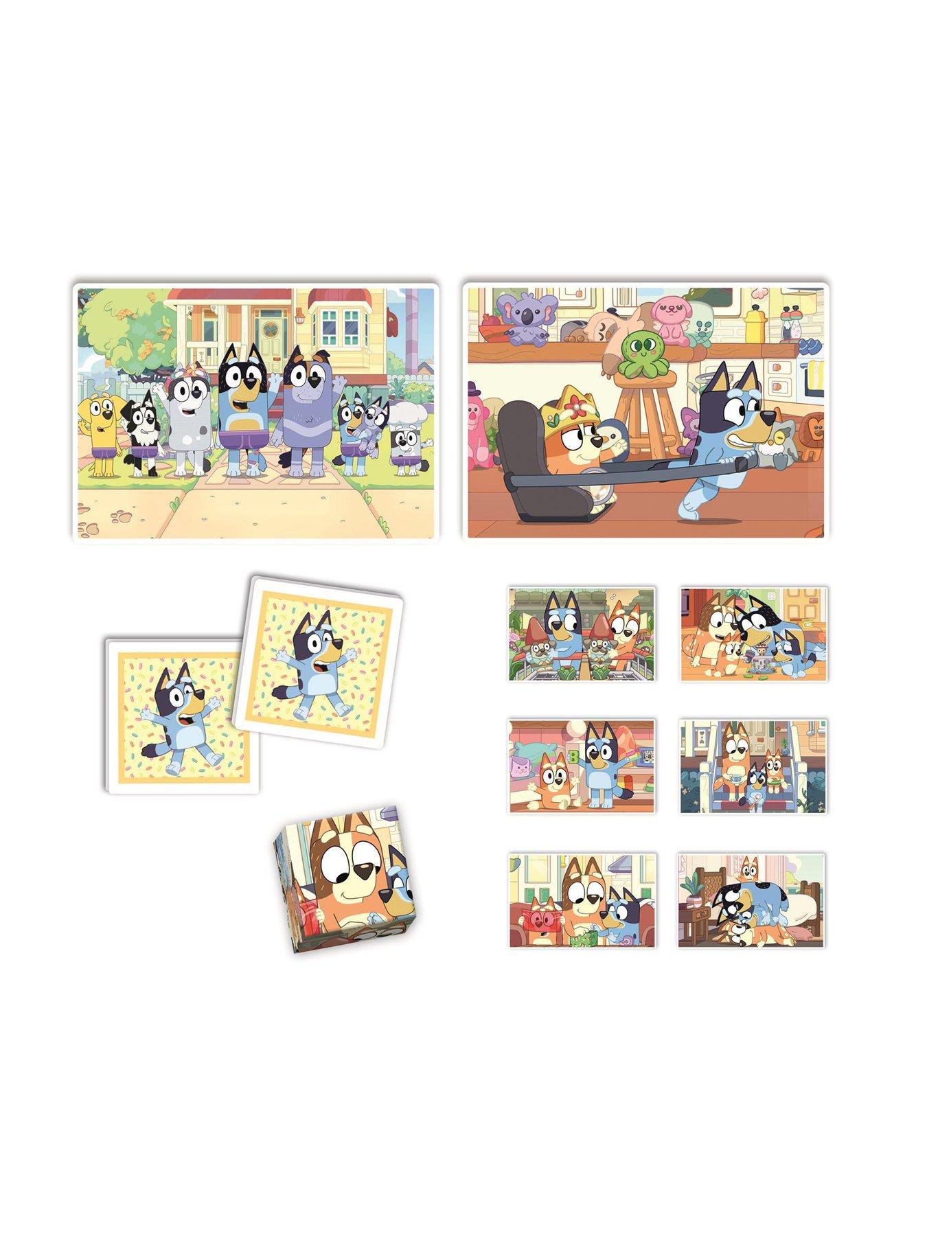 Image 2 of 5 of Clementoni Edukit 4 N 1 Bluey Jigsaw Puzzle Set