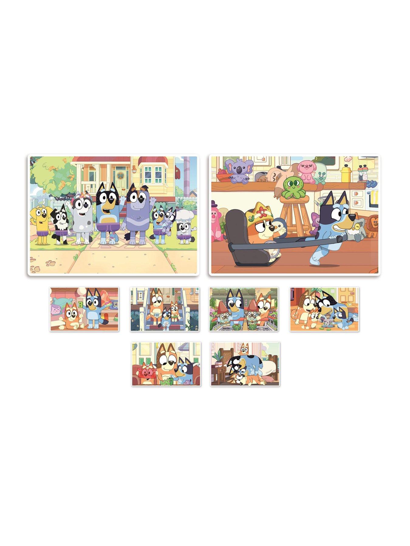 Image 3 of 5 of Clementoni Edukit 4 N 1 Bluey Jigsaw Puzzle Set