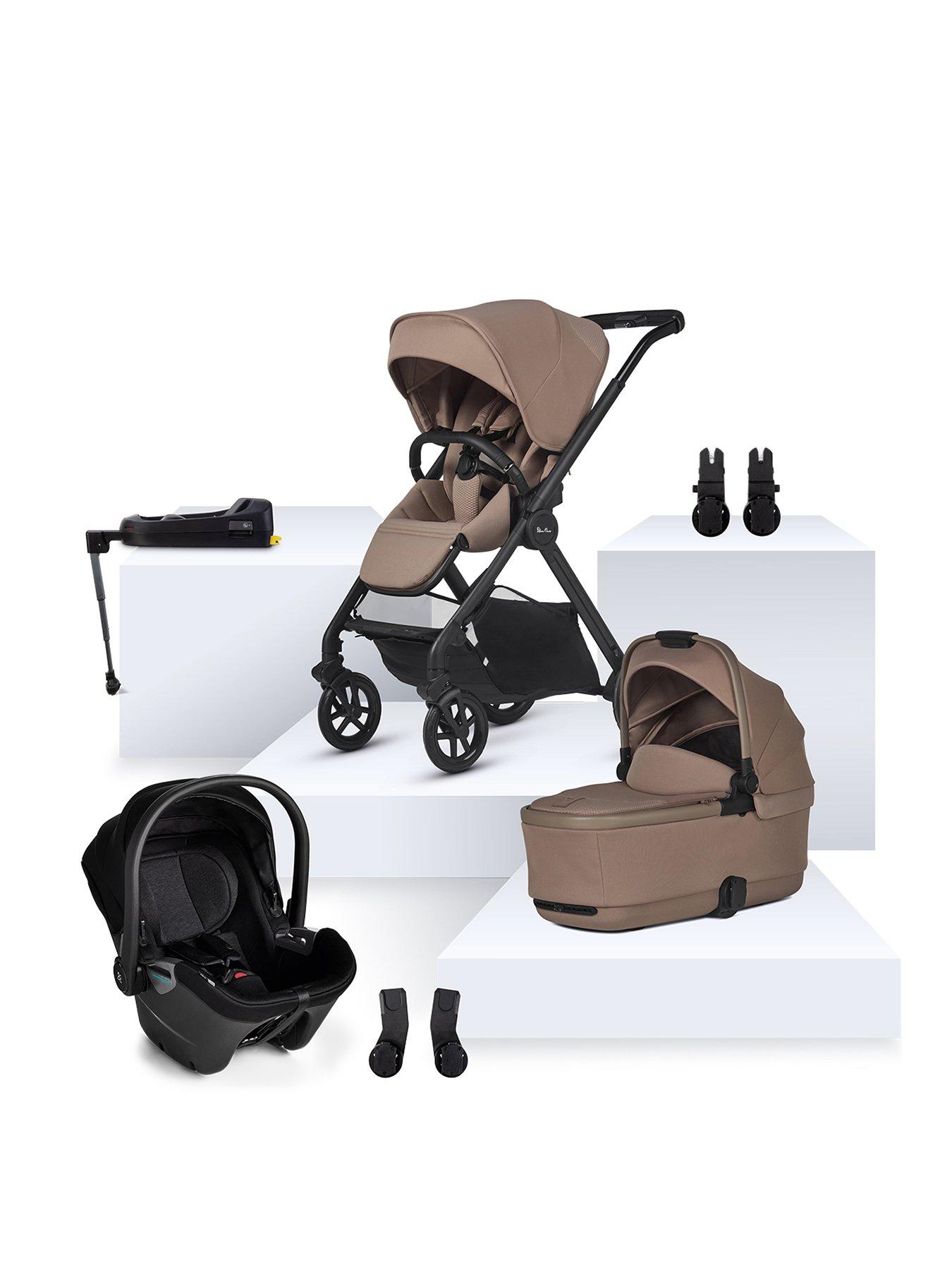 undefined Reef 2 Pram, Pushchair with Dream Car Seat and Base Bundle