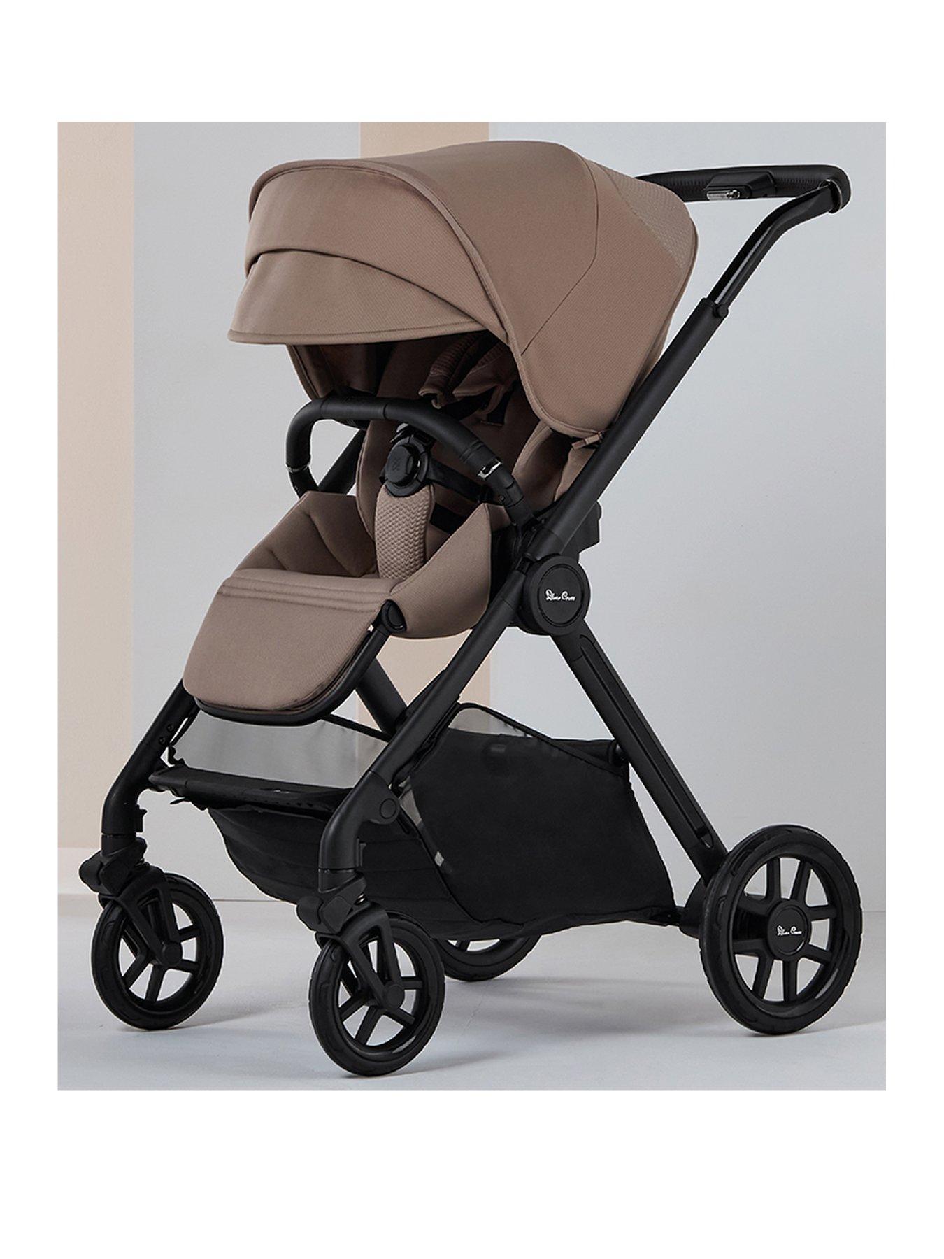 Very silver cross pram top