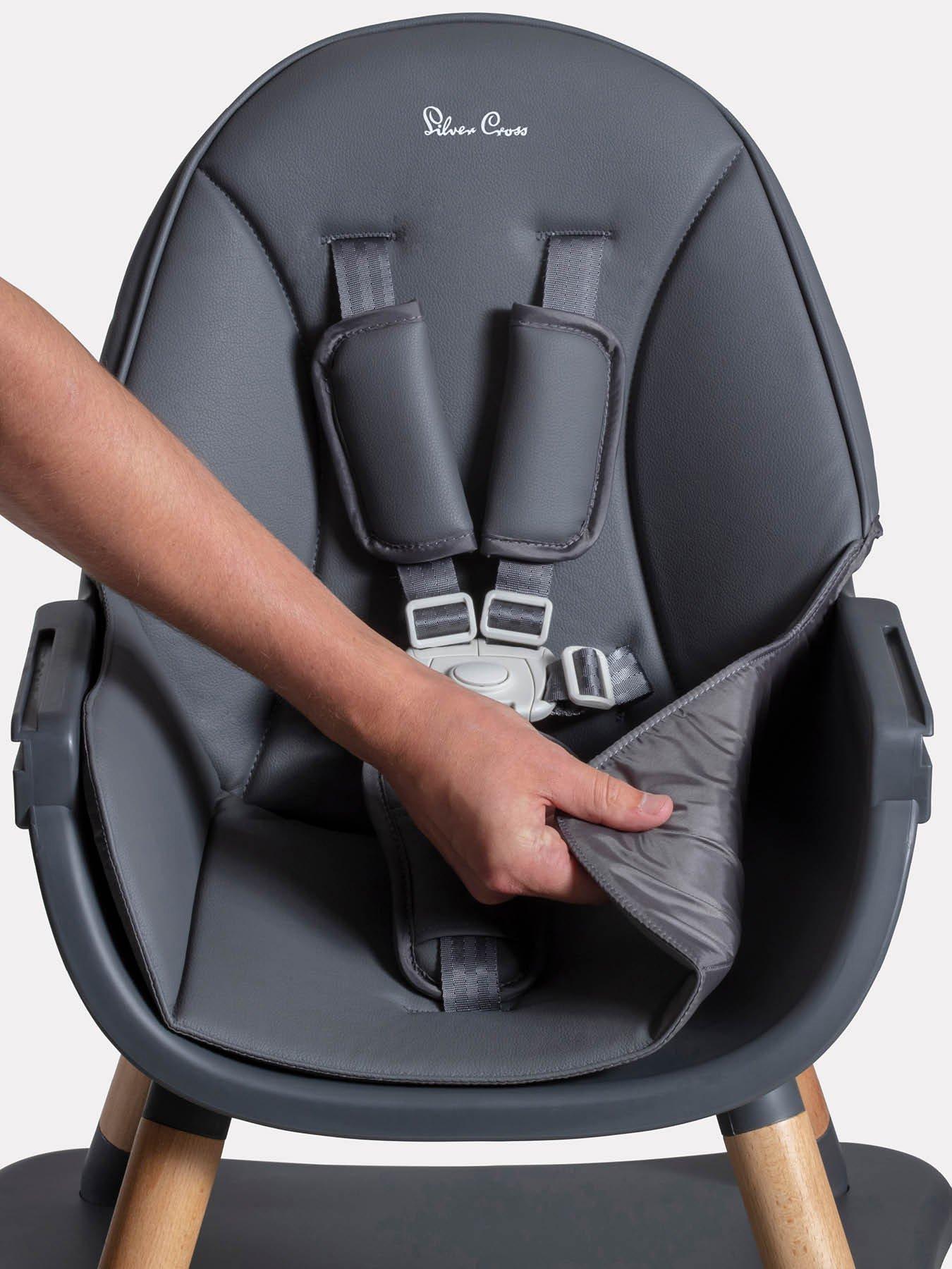 Silver Cross Eat and Play Highchair (Grey) Very