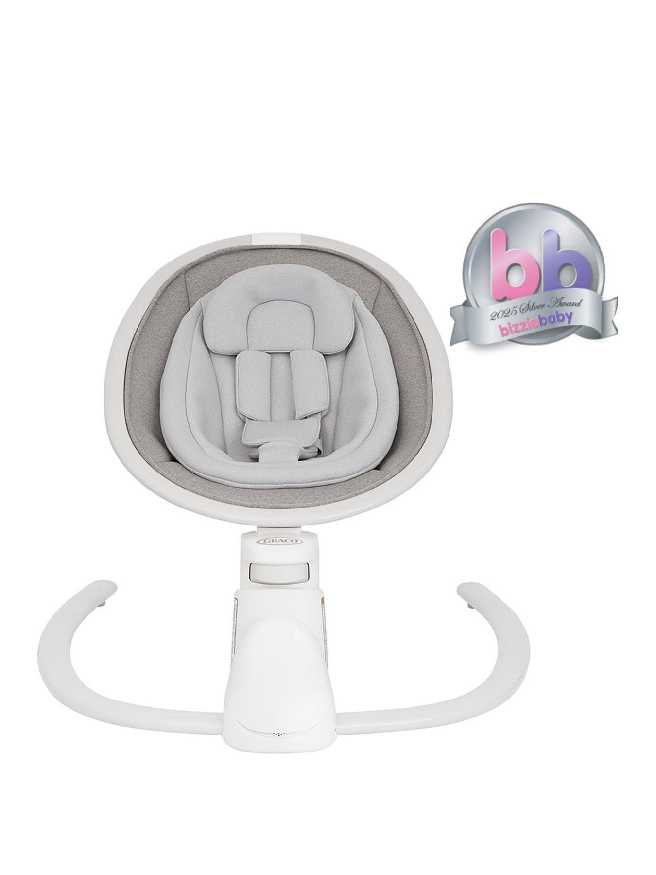 Image 2 of 8 of Graco Sway n Grow Bluetooth Soother - Heather