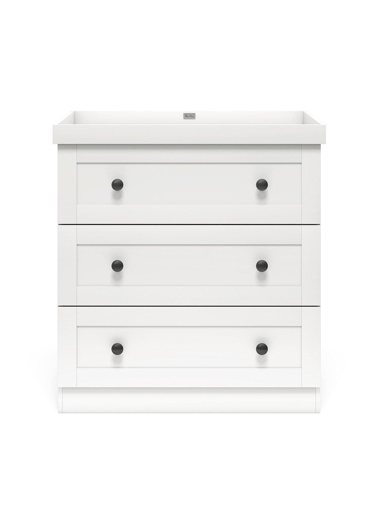 Image 7 of 7 of Silver Cross Bromley White&nbsp;- 2 Piece Set (Cot Bed and Dresser)