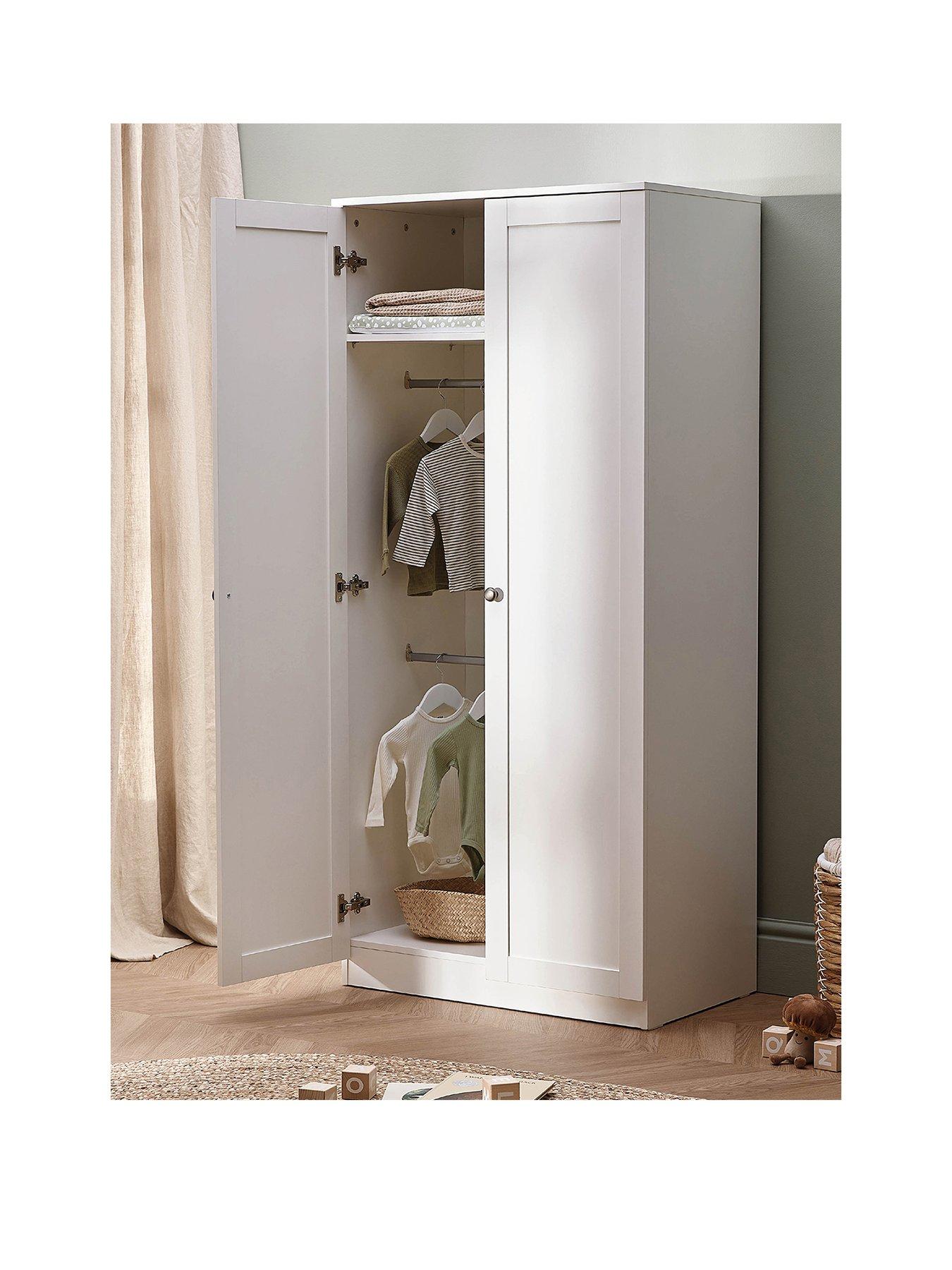 Image 3 of 5 of Silver Cross Bromley White&nbsp;- 2 Piece Set (Dresser and Wardrobe)