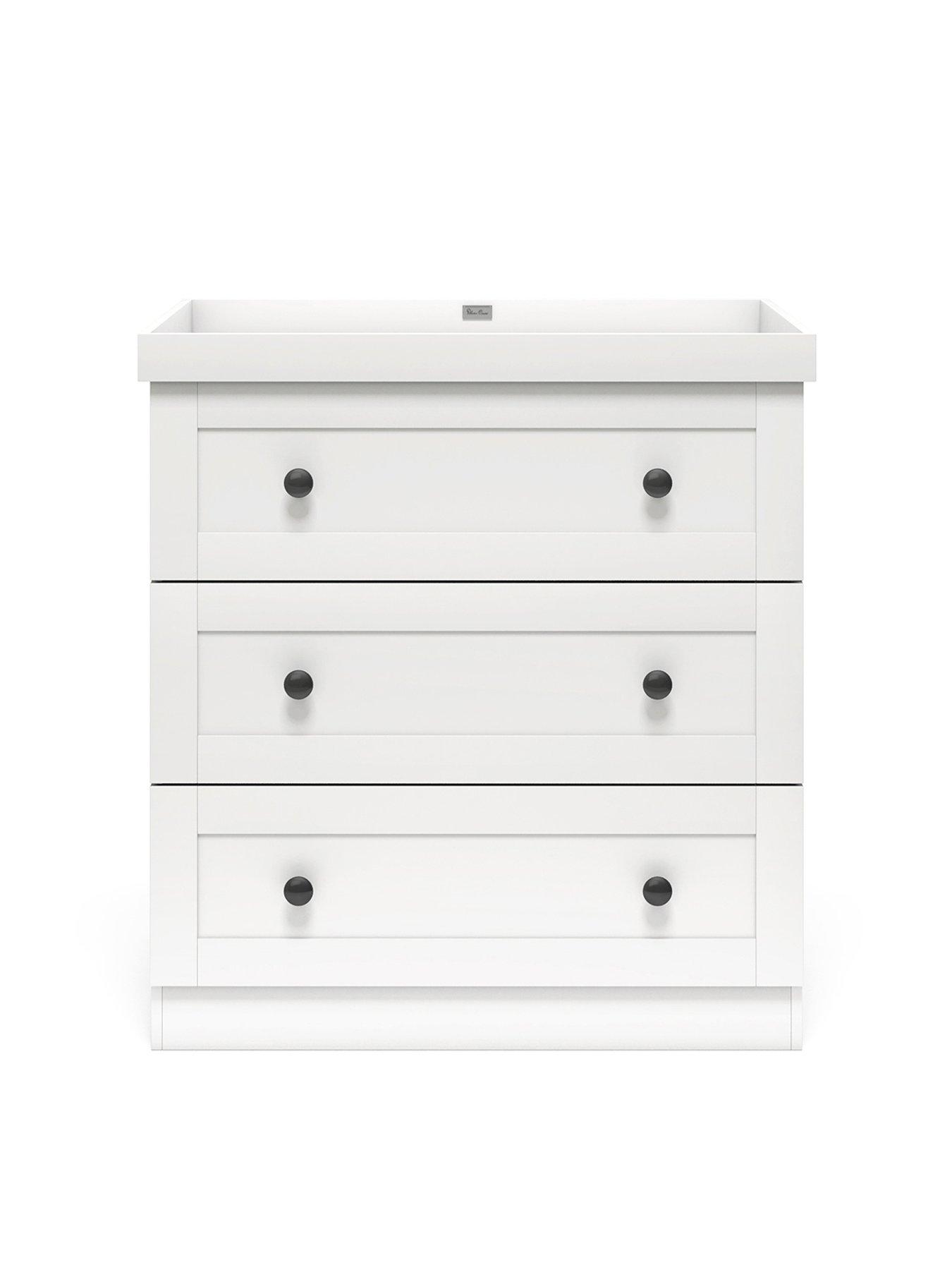 Image 5 of 5 of Silver Cross Bromley White&nbsp;- 2 Piece Set (Dresser and Wardrobe)