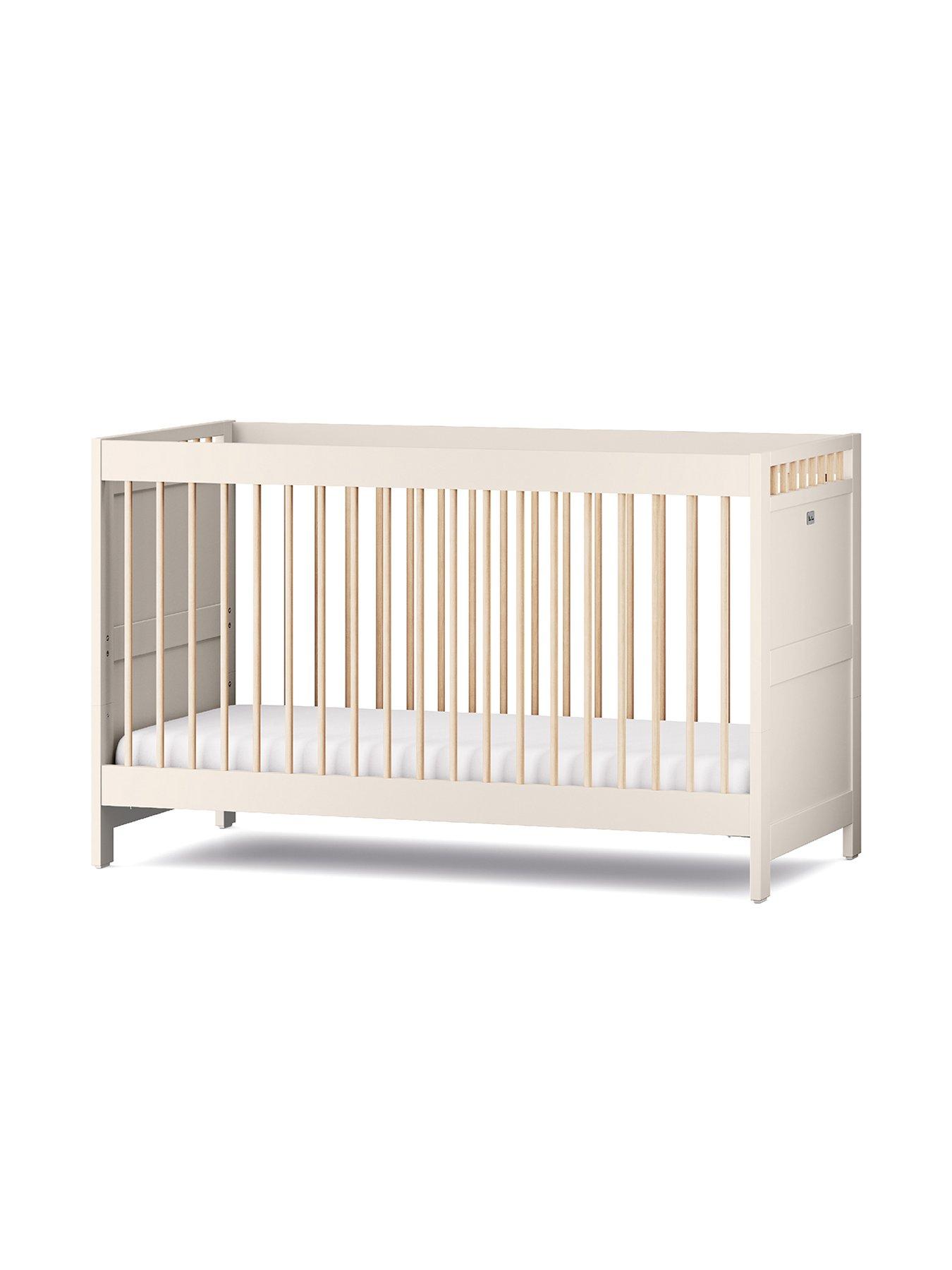 Product photograph of Silver Cross Seville Cot Bed from very.co.uk