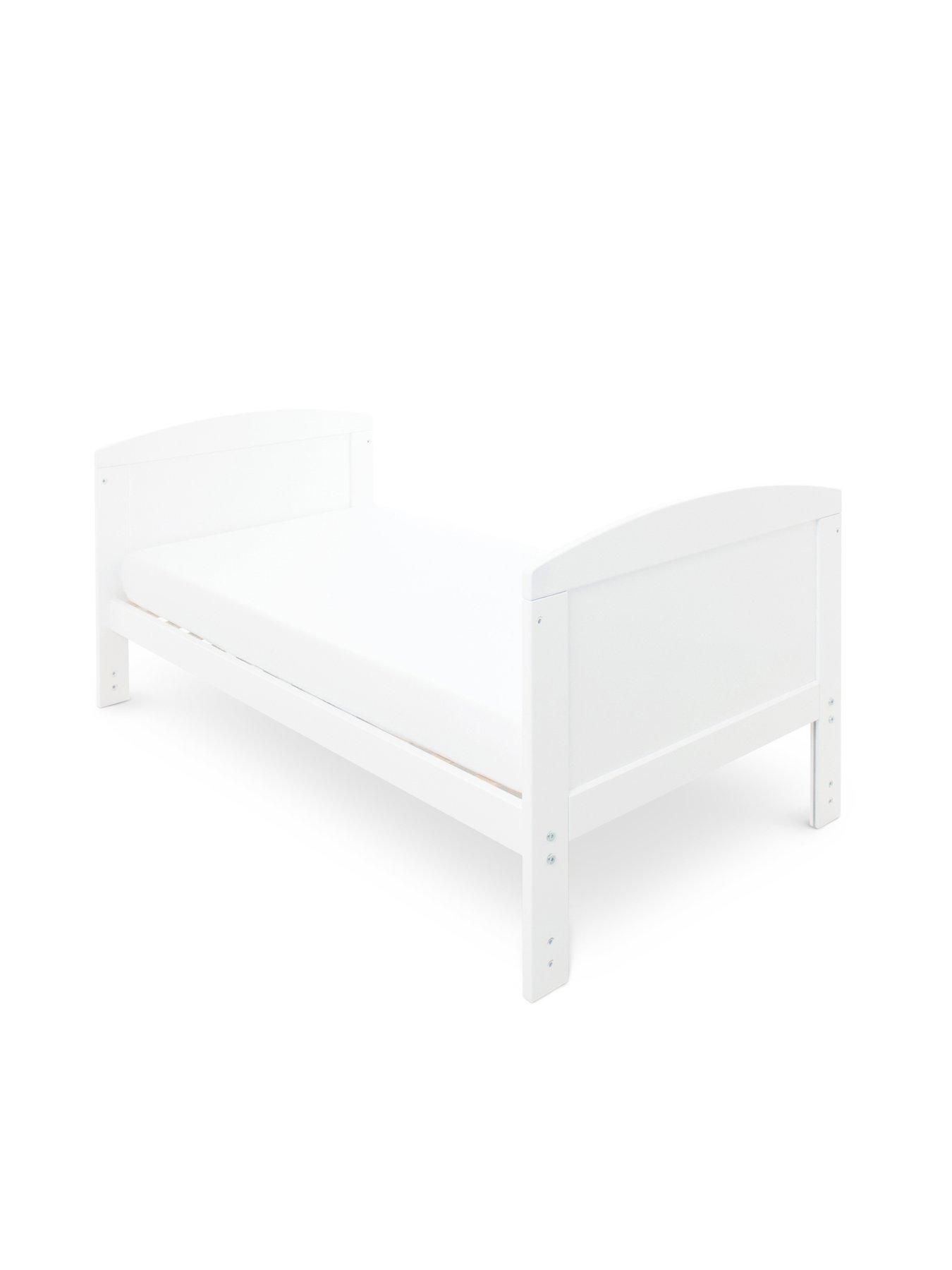 Image 4 of 6 of Ickle Bubba Coleby Classic Cot Bed &amp; Under Drawer - White