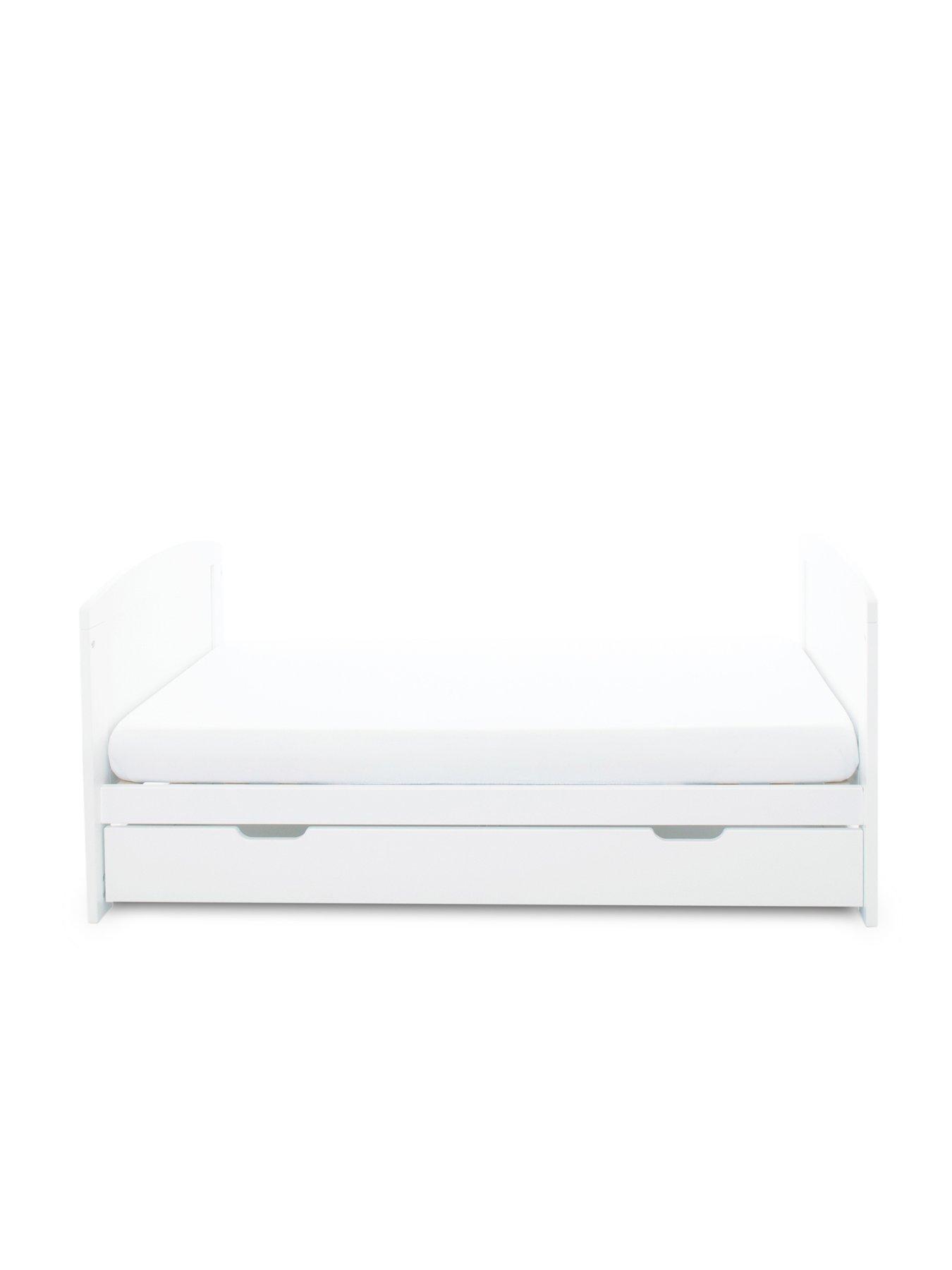 Image 5 of 6 of Ickle Bubba Coleby Classic Cot Bed &amp; Under Drawer - White