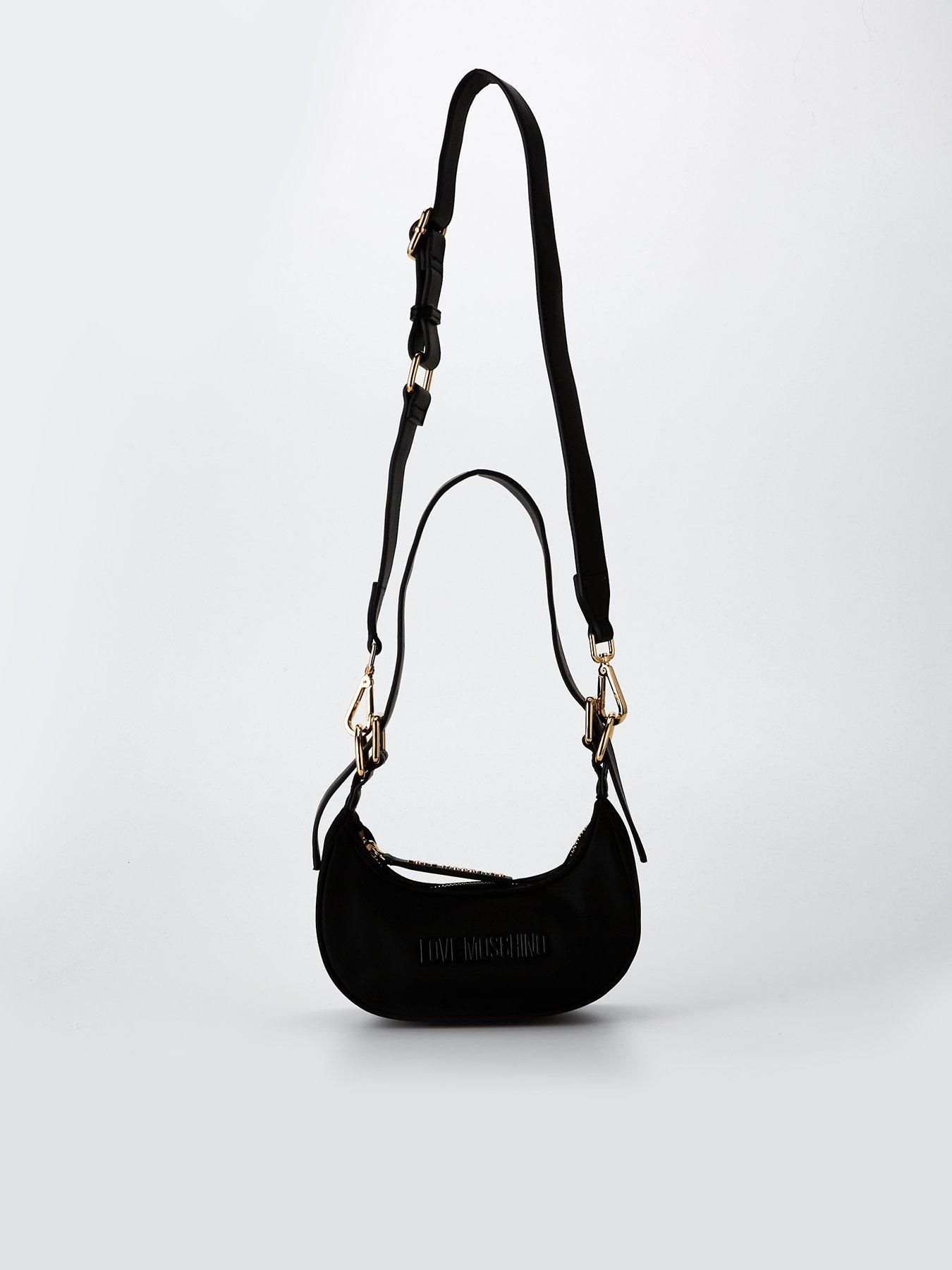 undefined Nylon Mini Shoulder Bag - Black