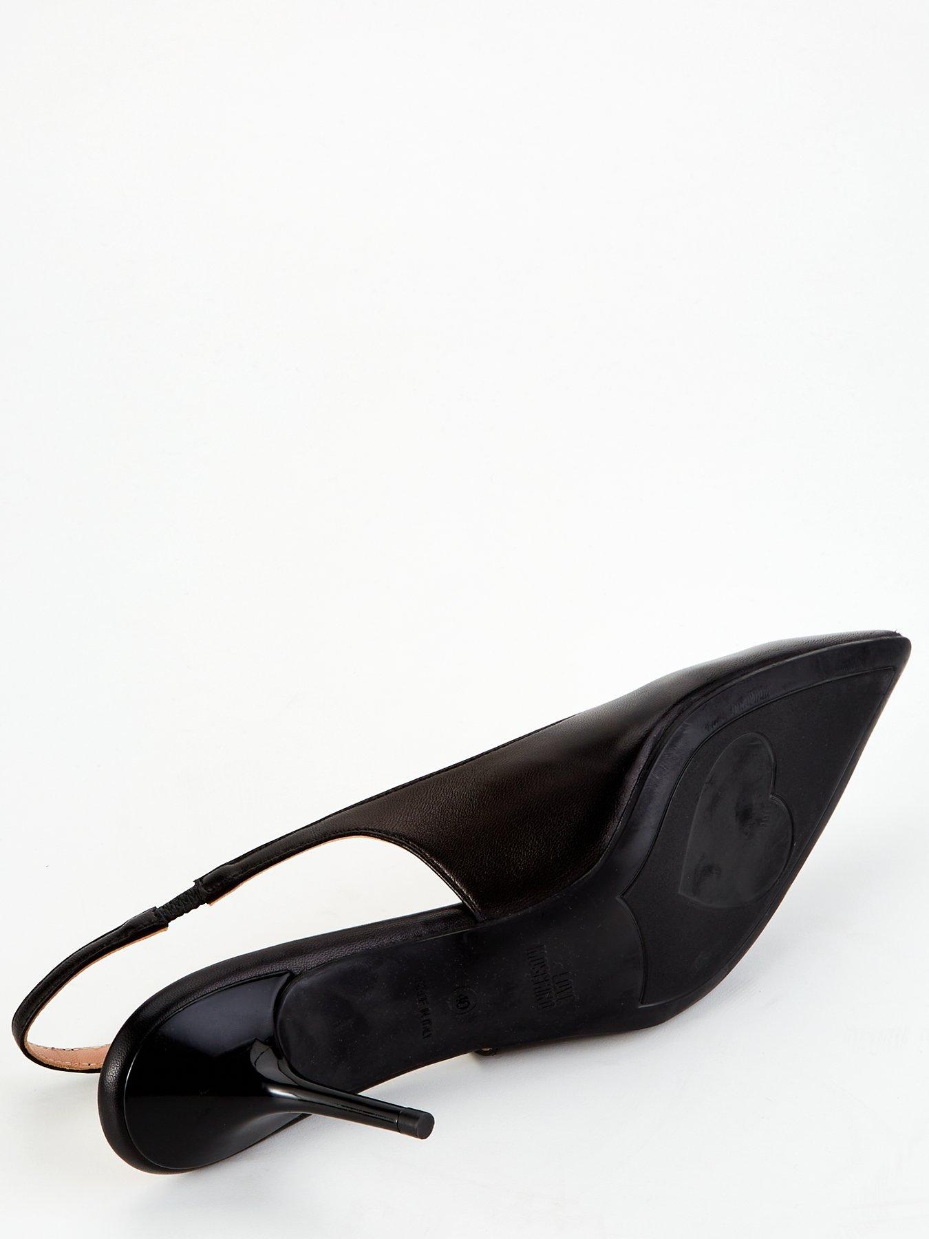 【関税込み】moschino Maxi crystal slingbacks Moschino Maxi Crystal Slingbacks | italist