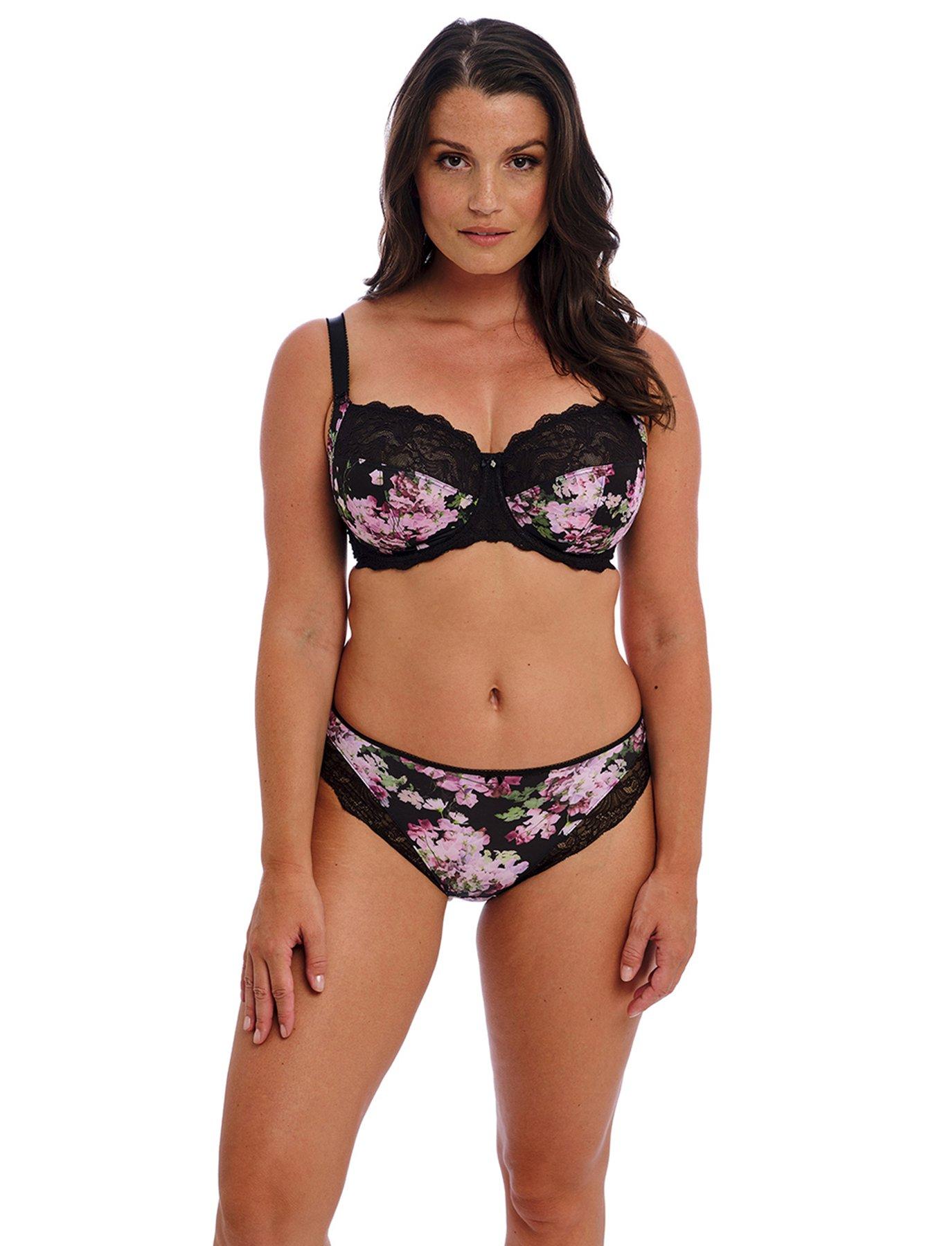 undefined Lucia Underwired Side Support Bra - Black