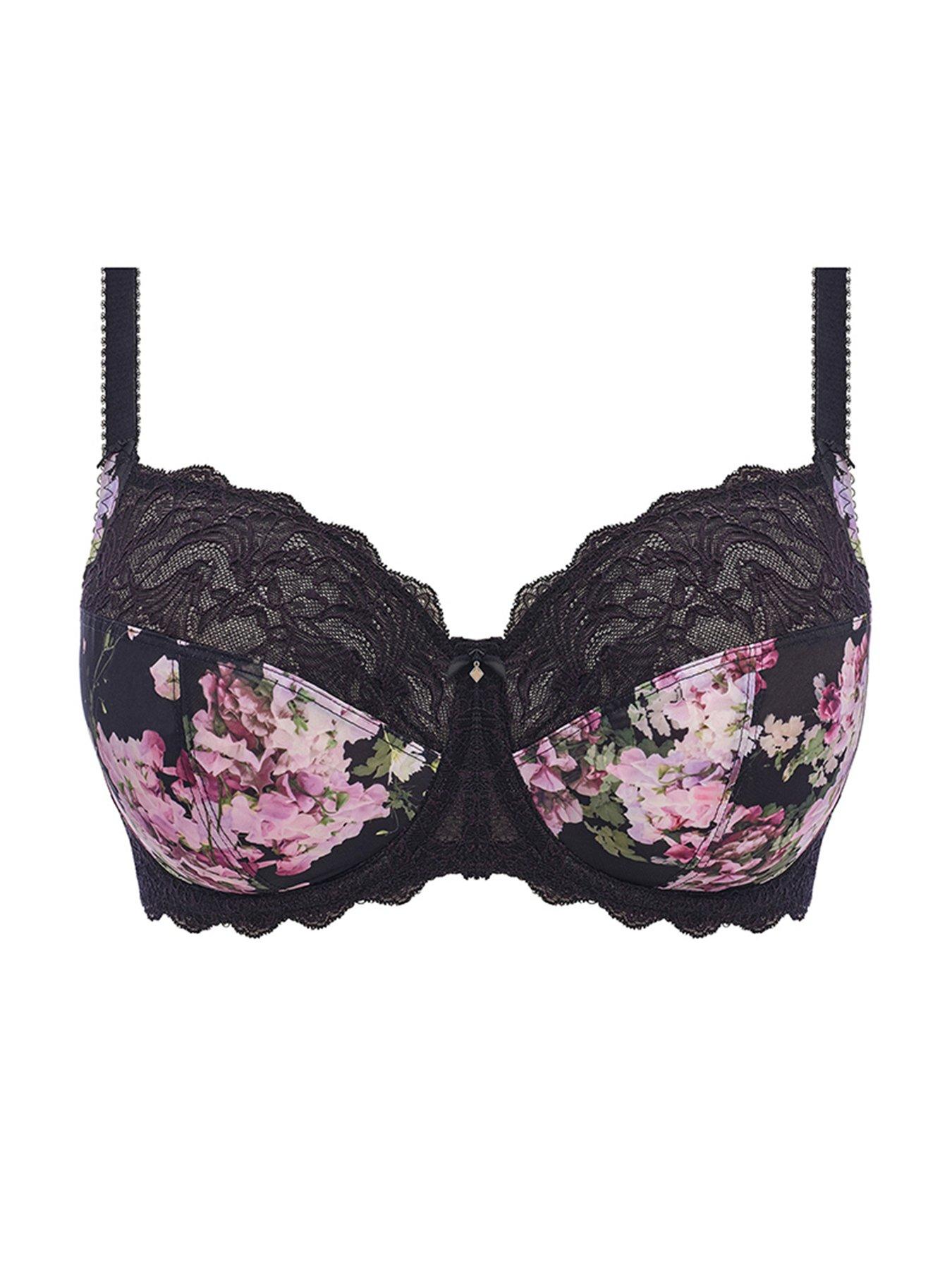Pour Moi Effortless Non-Padded Full Cup Side Support Bra - Black